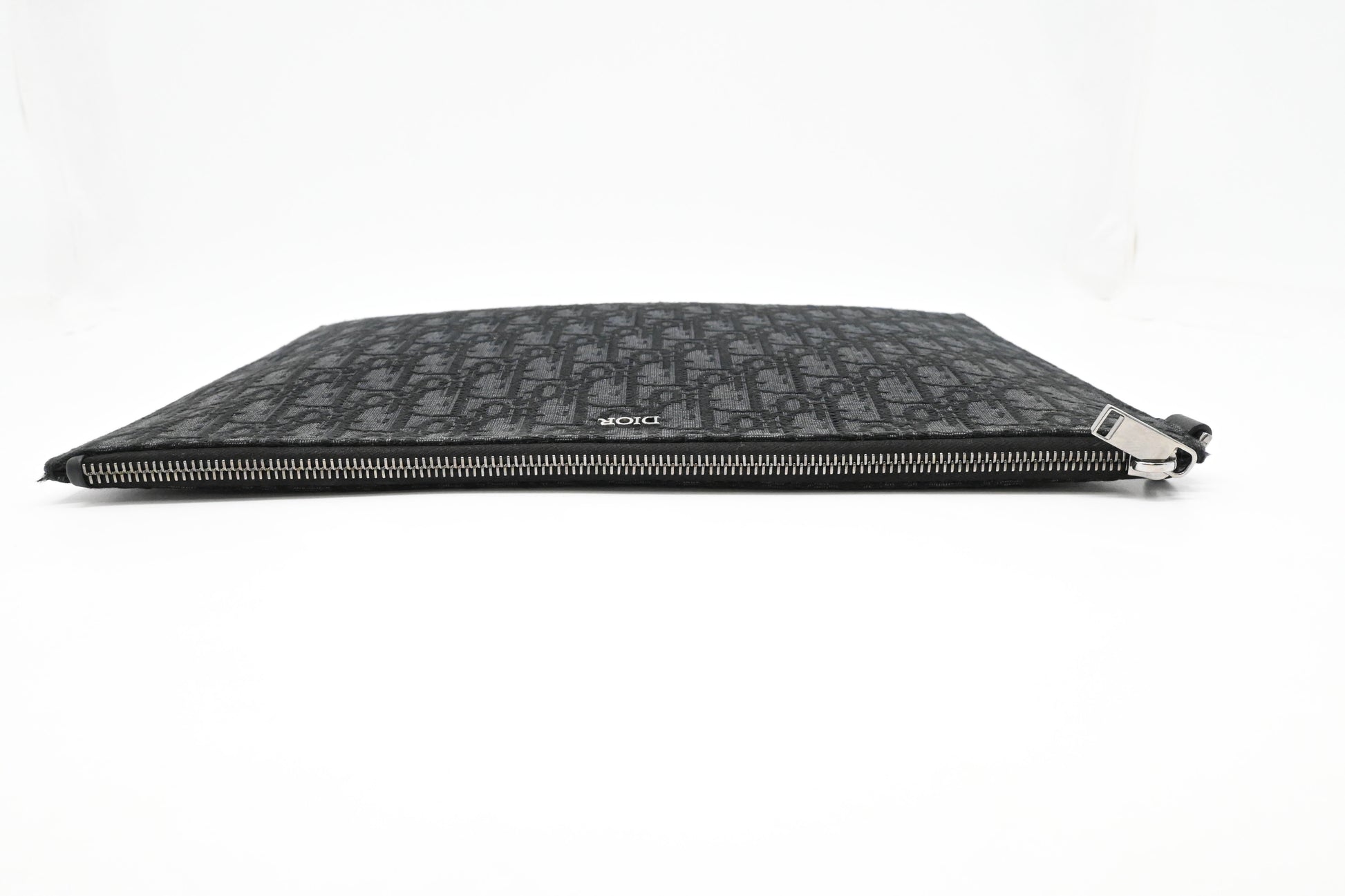 Dior Clutch in Black Oblique Canvas