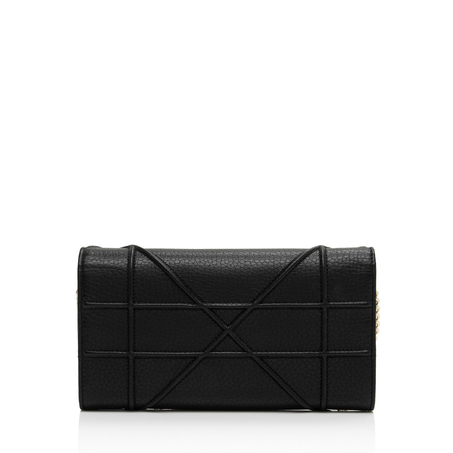 Dior Calfskin Diorama Wallet on Chain Clutch