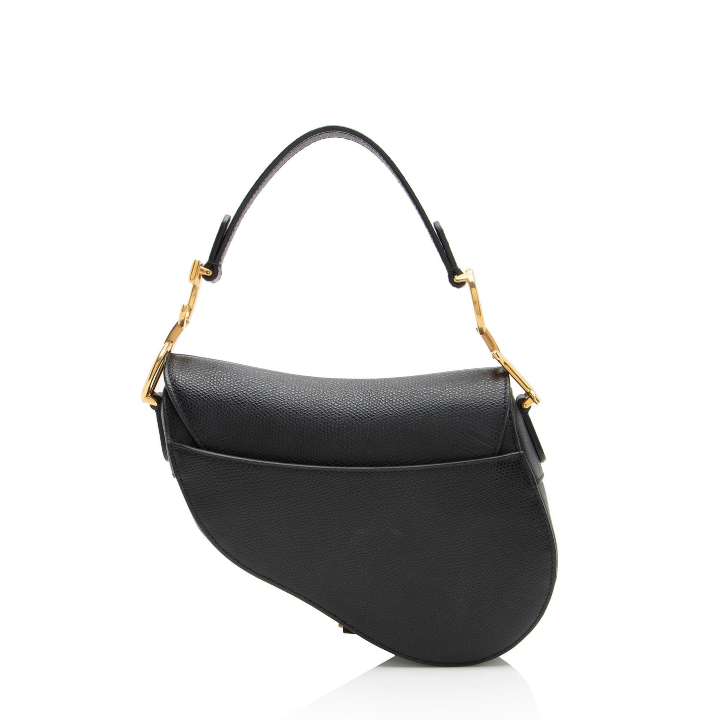 Dior Grained Calfskin Saddle Mini Bag