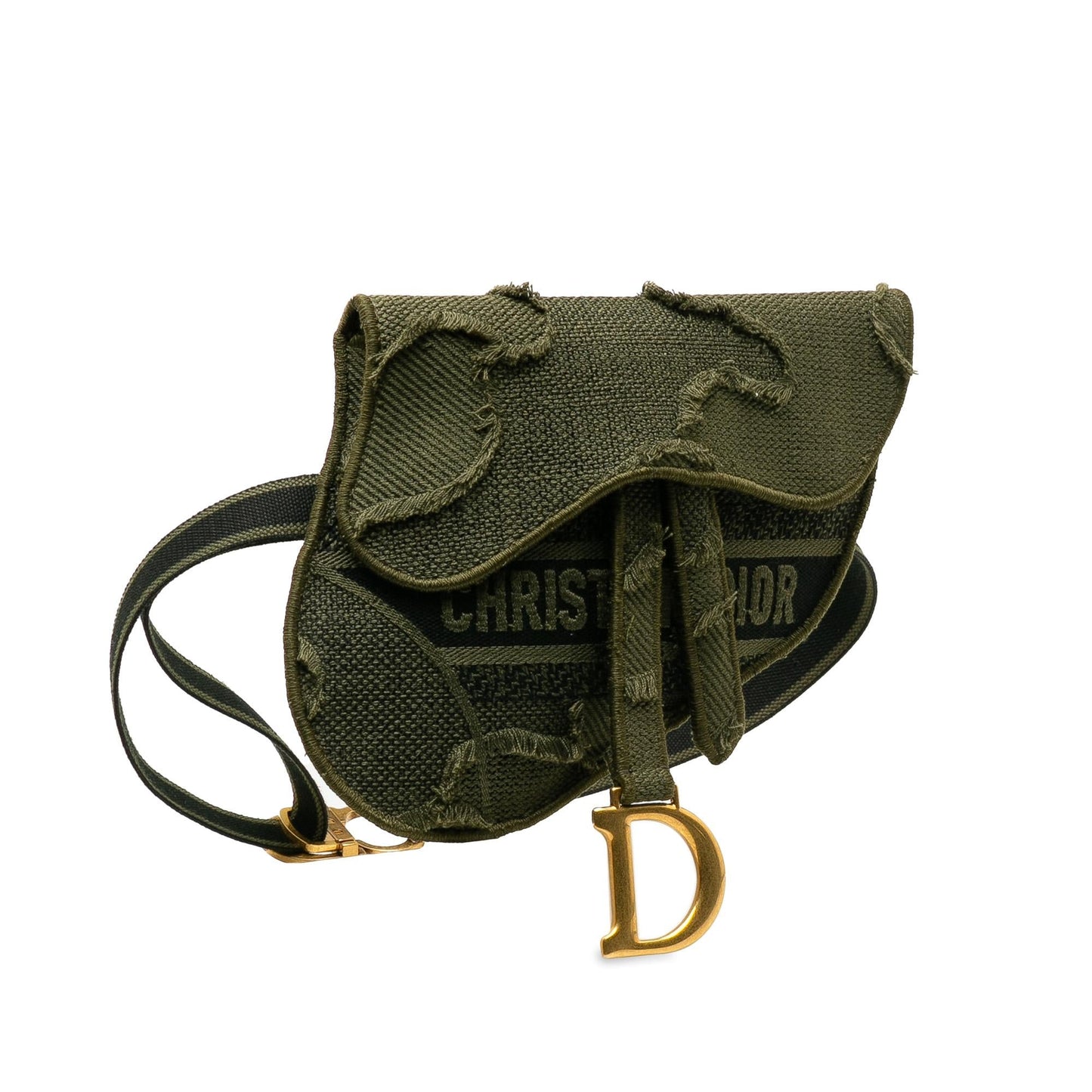 Dior Camouflage Saddle Belt Bag