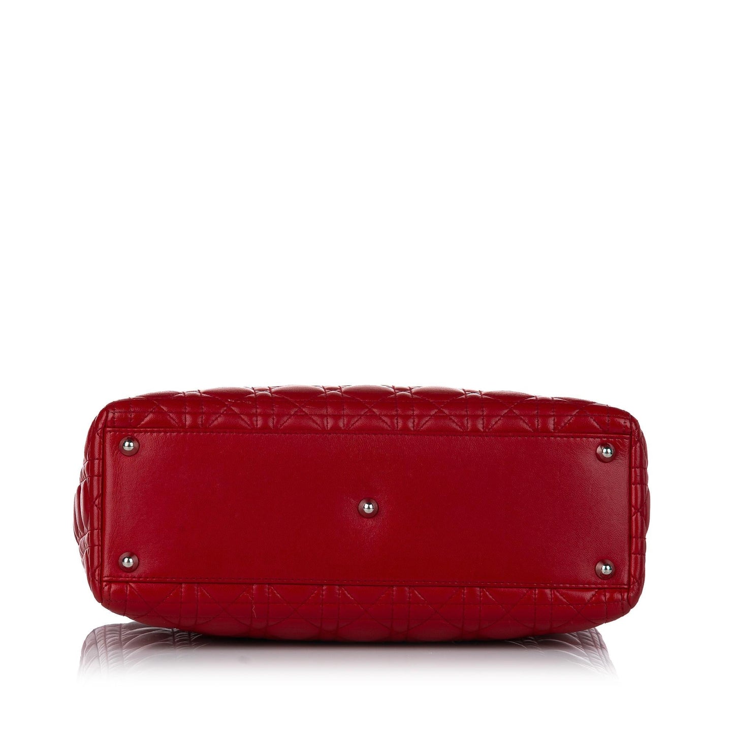 Dior Cannage Dior Lambskin Leather Satchel (SHG-30101)