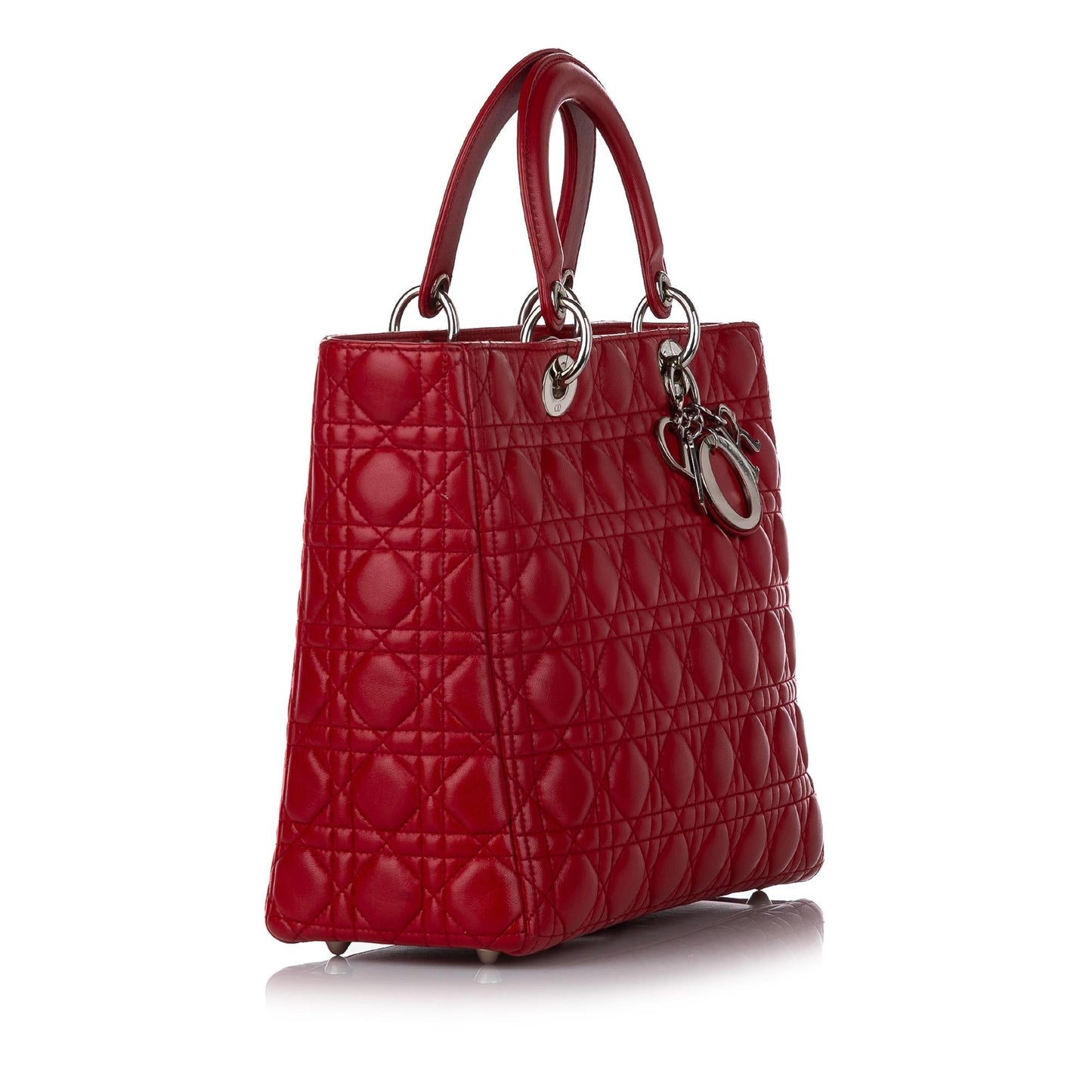 Dior Cannage Dior Lambskin Leather Satchel (SHG-30101)