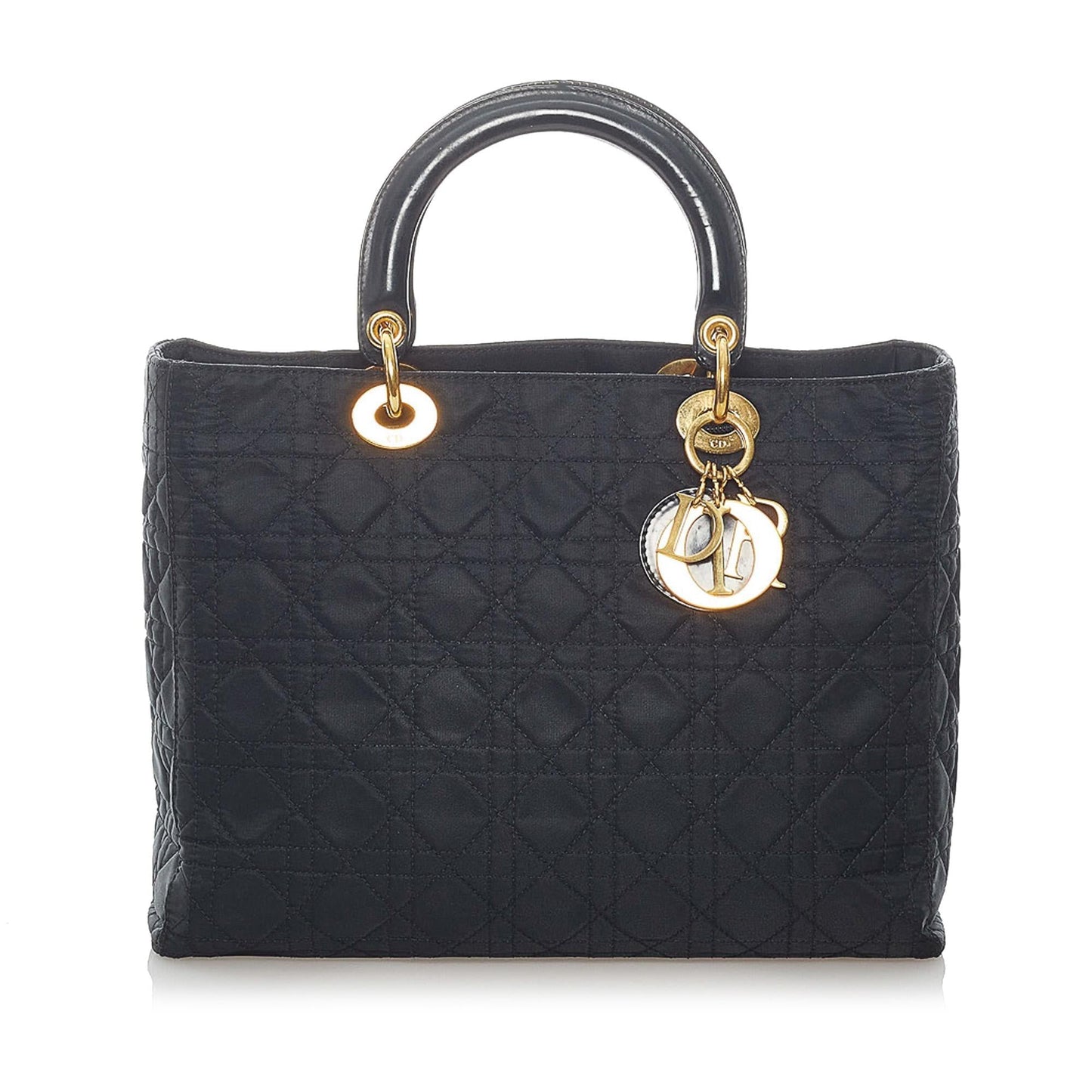 Dior Cannage Dior Nylon Satchel (SHG-32630)