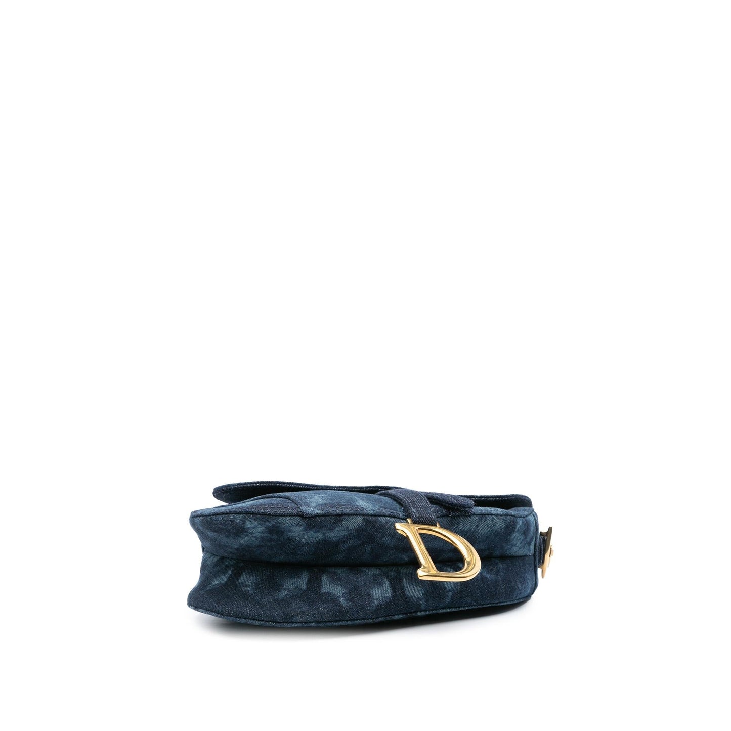 Dior Denim Tie Dye Saddle Bag