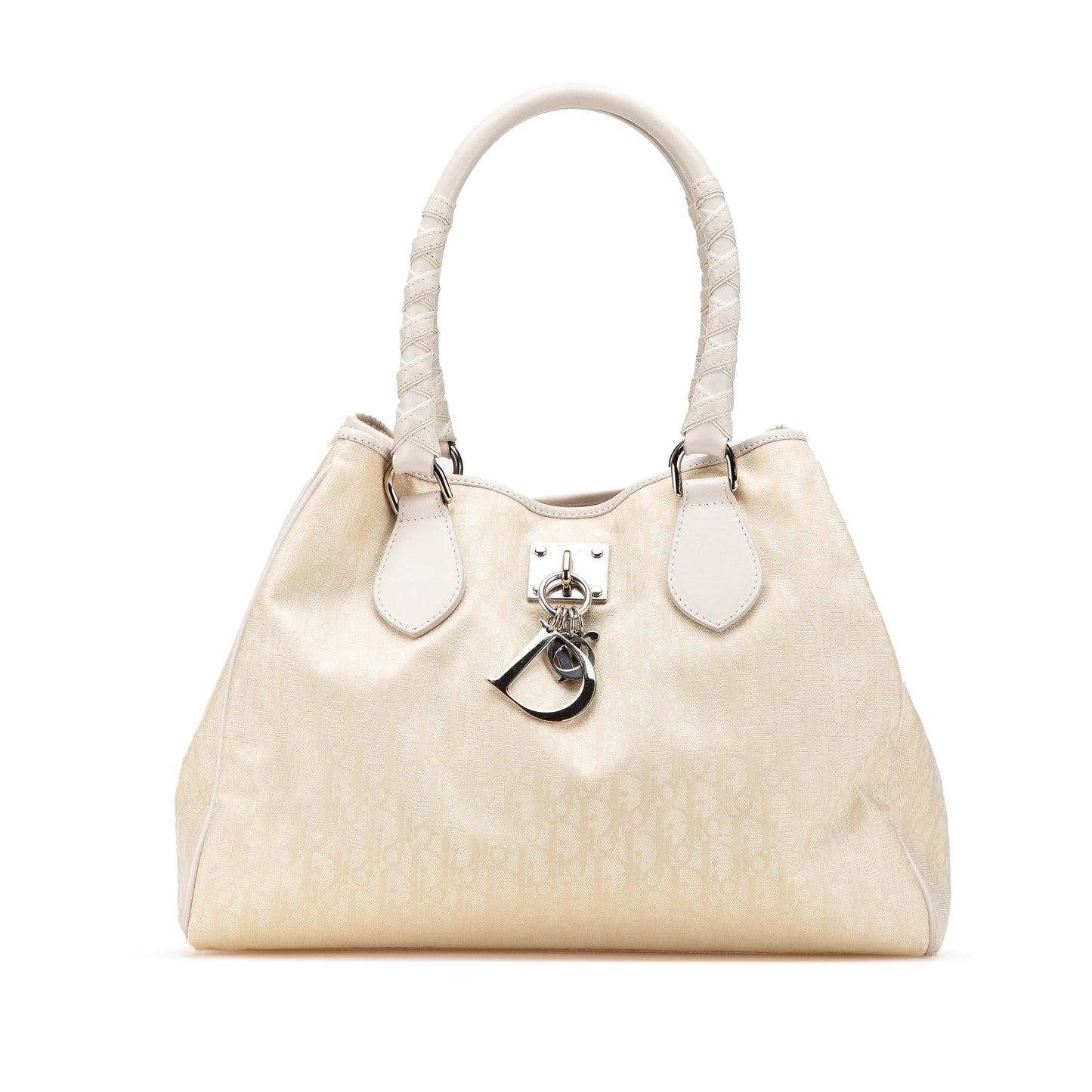 Dior Diorissimo Trotter Canvas Lovely Handbag