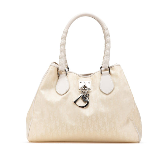Dior Diorissimo Trotter Canvas Lovely Handbag