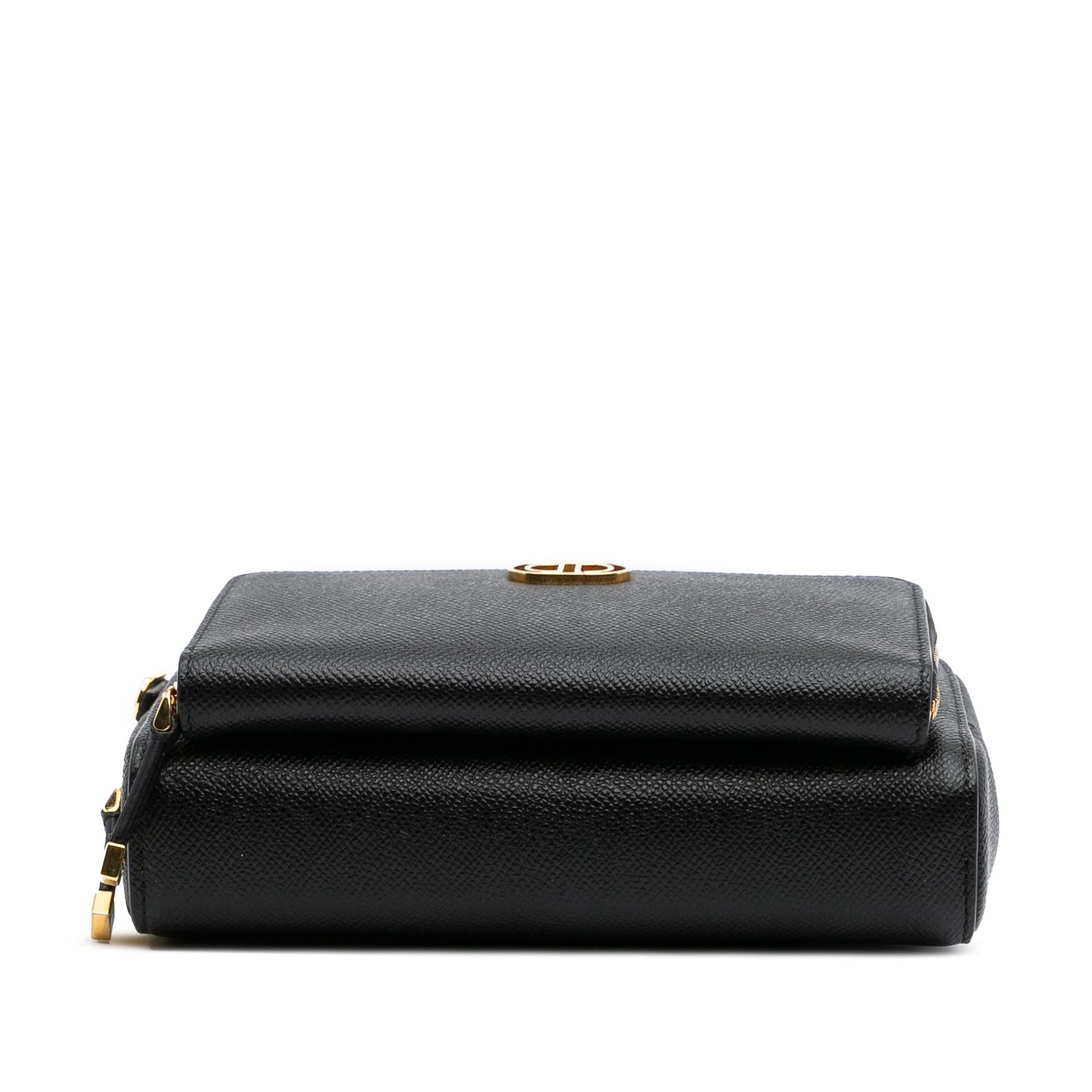 Dior Grained Calfskin Caro Double Pouch
