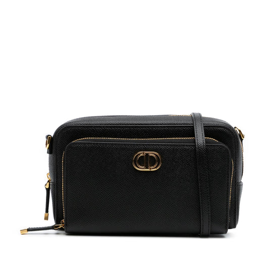 Dior Grained Calfskin Caro Double Pouch
