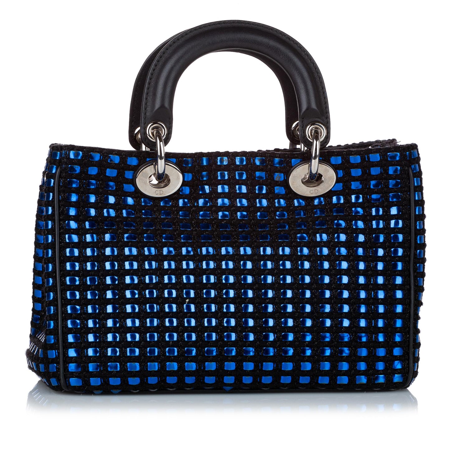 Dior Dior Metallic Tweed Satchel (SHG-32414)