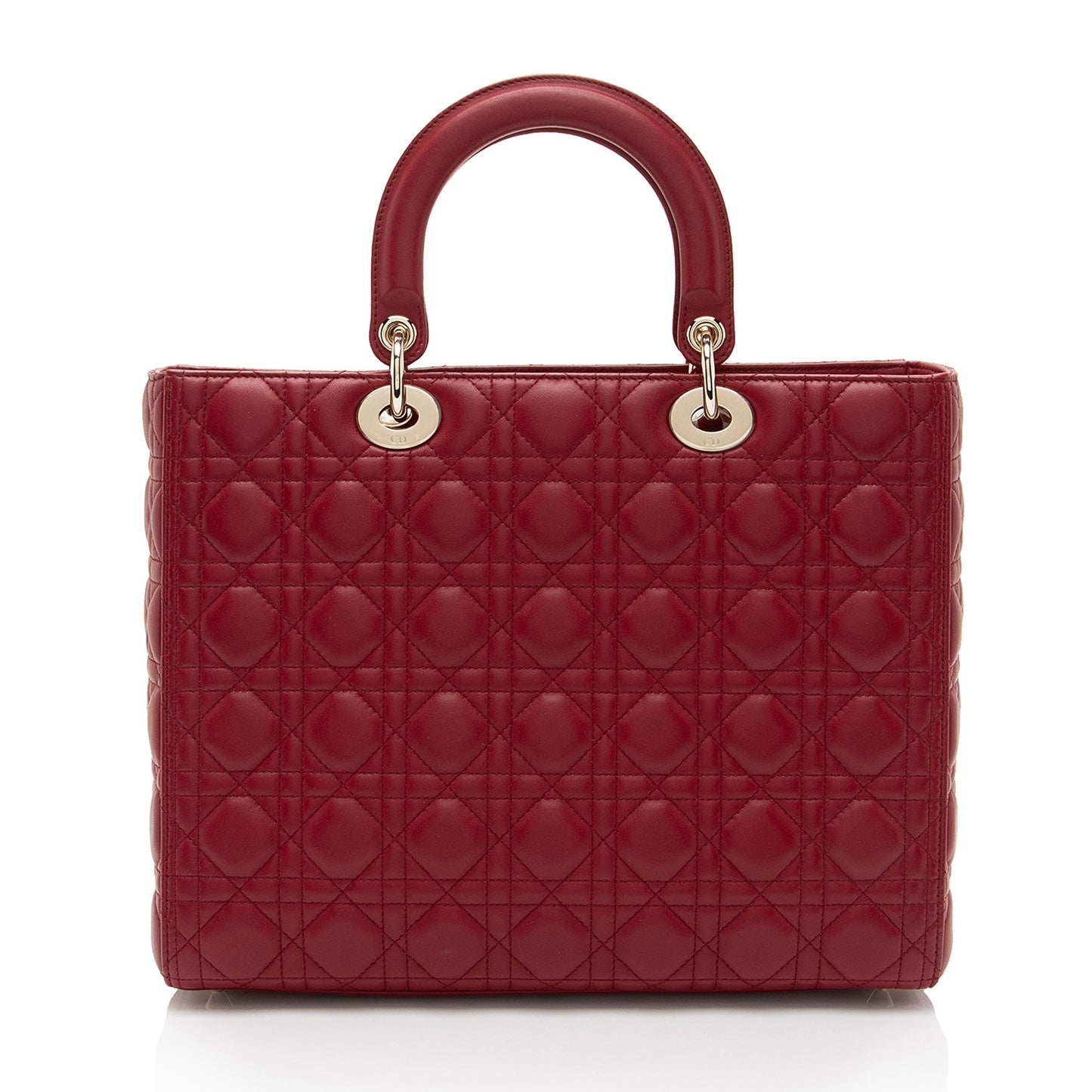 Dior Lambskin Dior Large Tote (SHF-QajY9m)
