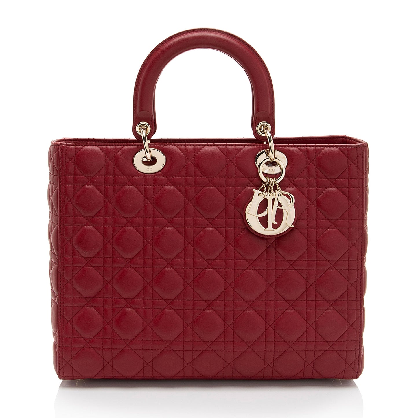 Dior Lambskin Dior Large Tote (SHF-QajY9m)