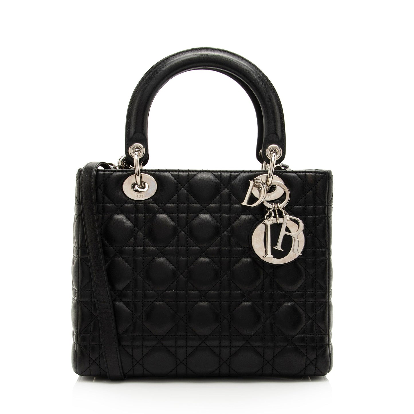 Dior Lambskin Dior Medium Tote (SHF-PCV3Bo)