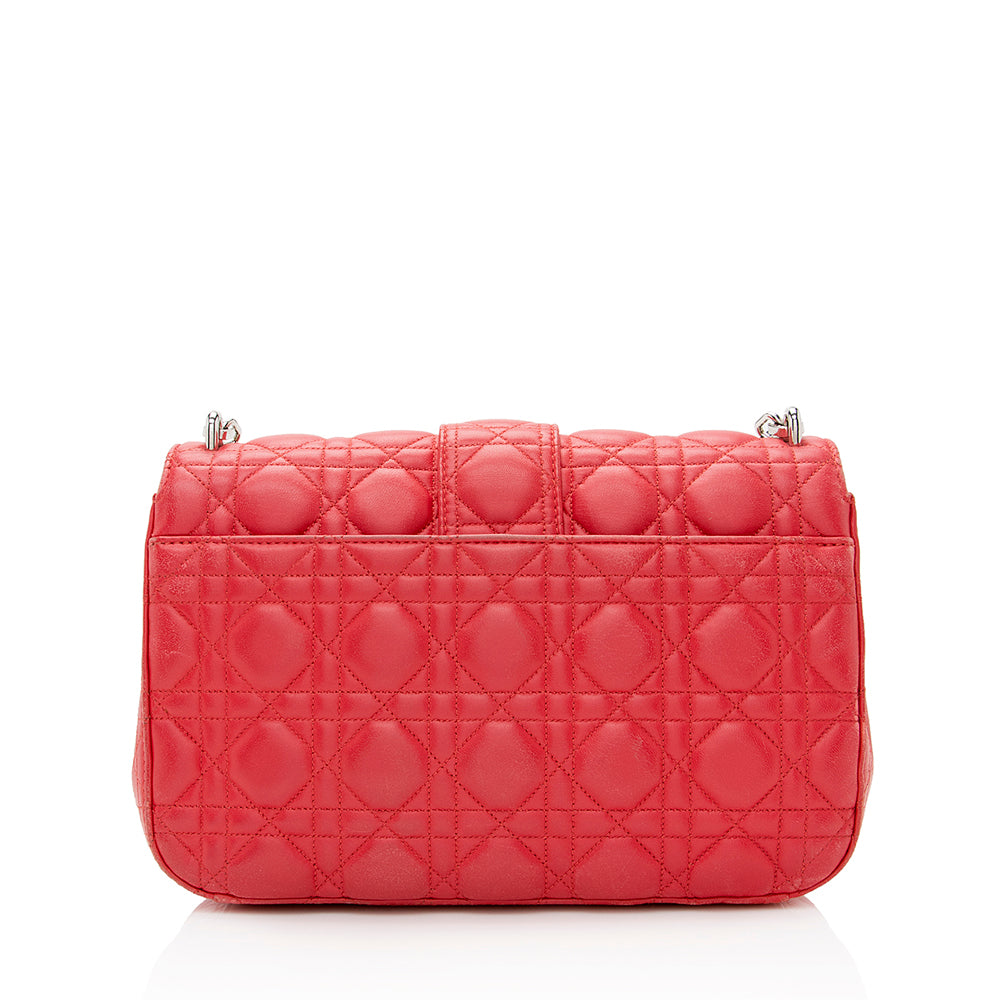 Dior Lambskin Miss Dior Medium Flap Bag - FINAL (SHF-21858)