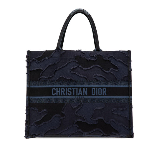 Dior Large Camouflage Book Tote