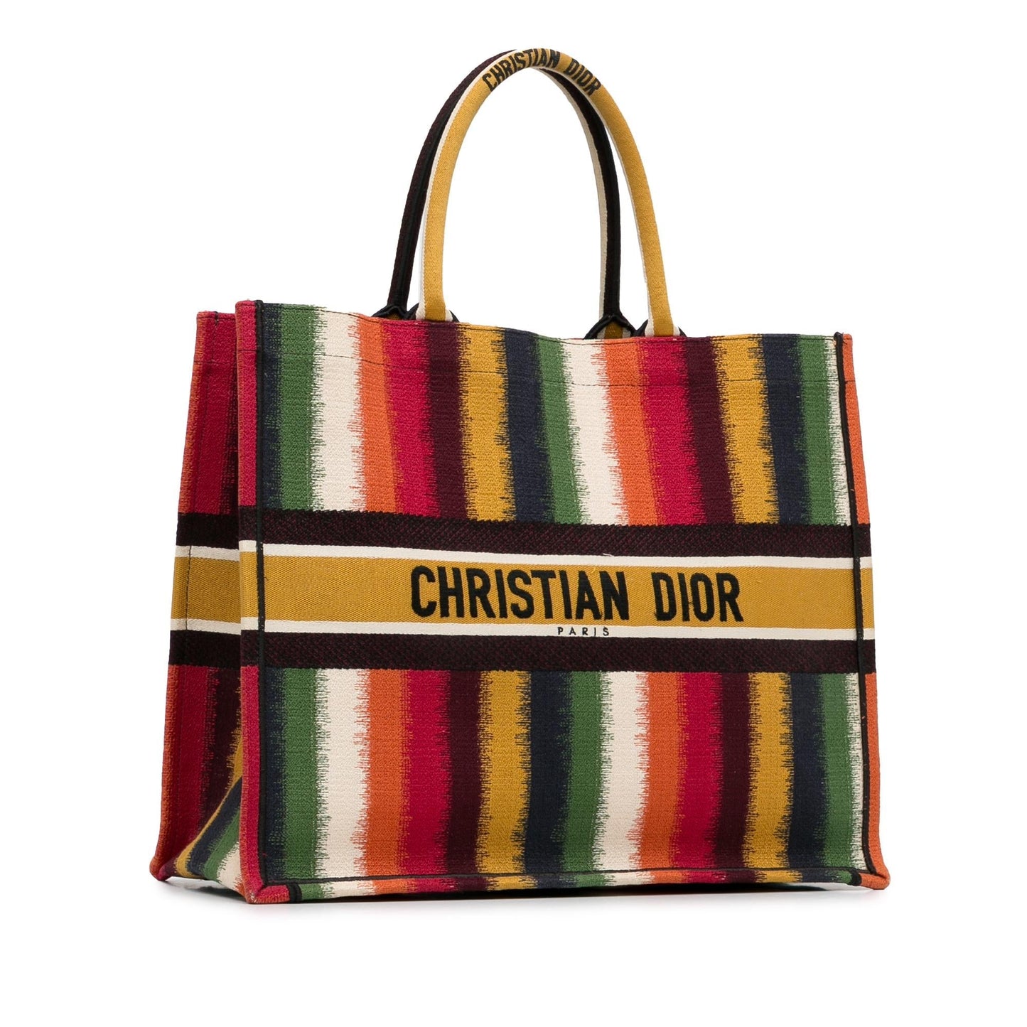 Dior Large Striped Book Tote (SHG-qbocPq)