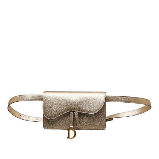 Dior Leather Saddle Belt Bag