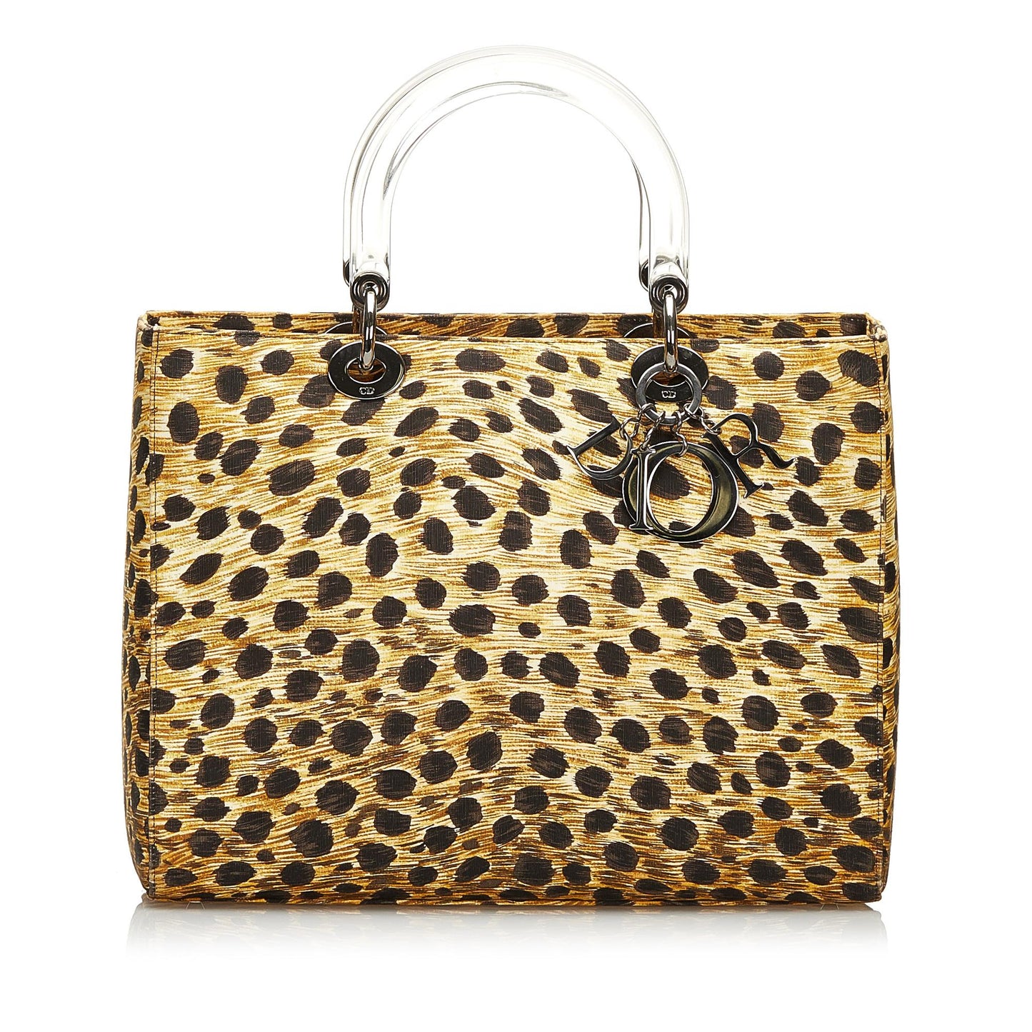 Saint Laurent Lady Dior Mini Canvas Handbag