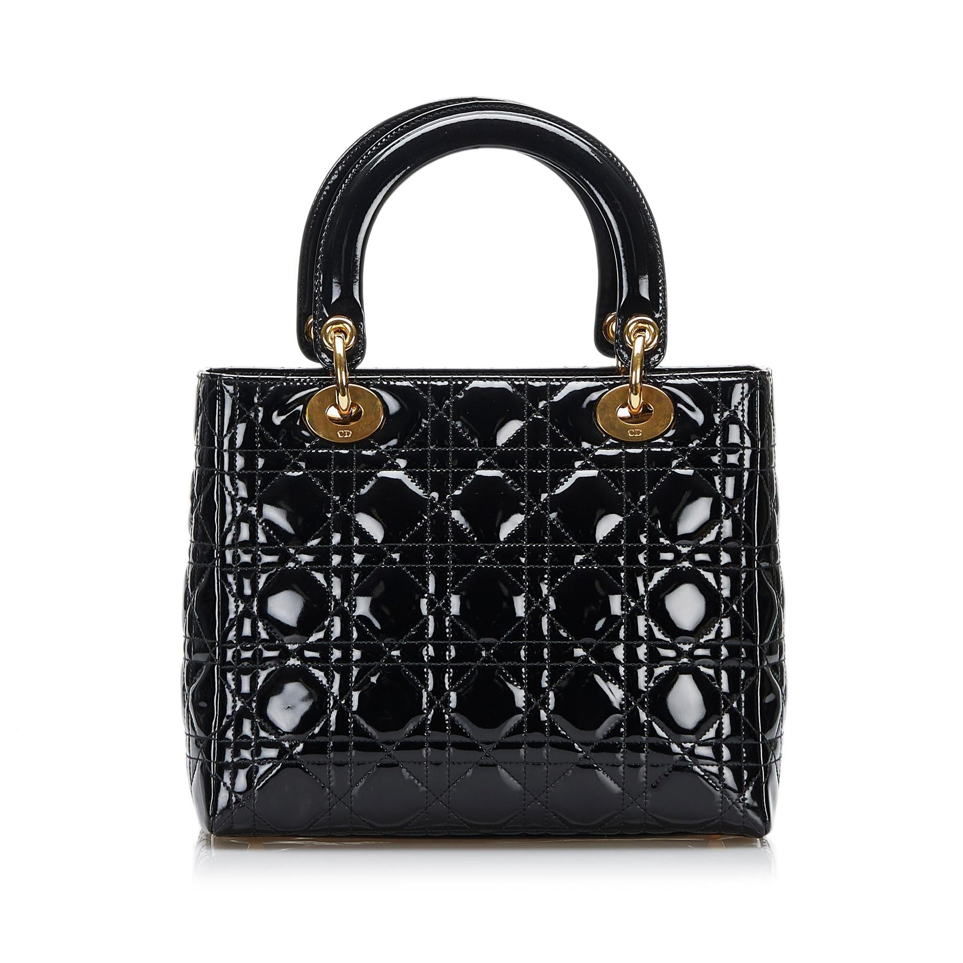 Saint Laurent Lady Dior Leather Mini Handbag