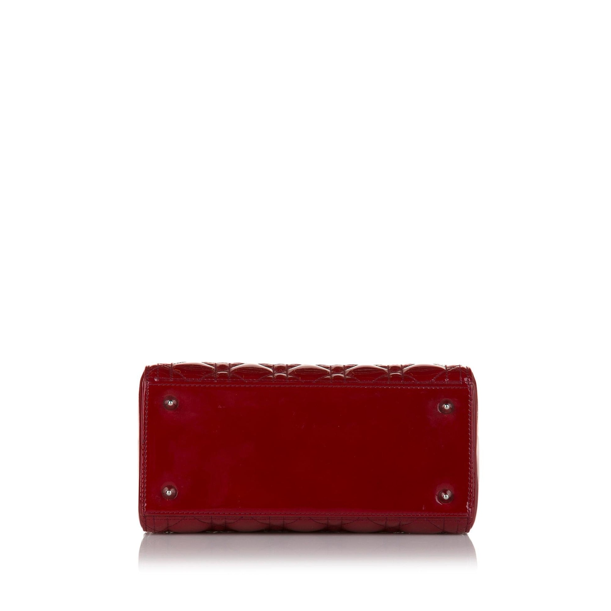 Saint Laurent Lady Dior Leather Mini Handbag