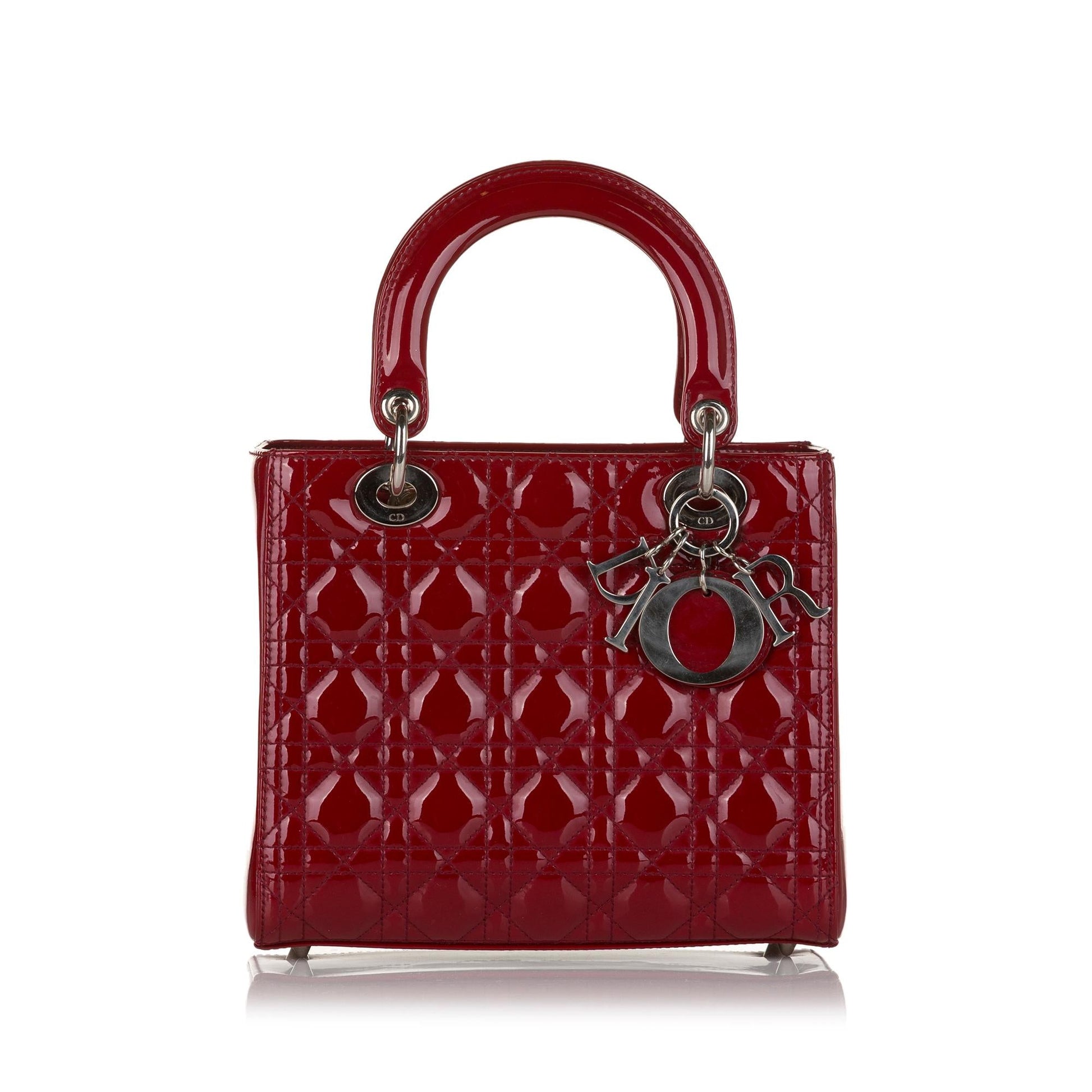 Saint Laurent Lady Dior Leather Mini Handbag