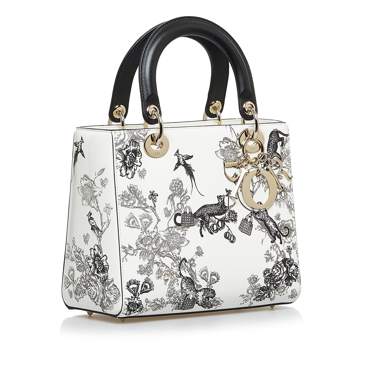 Saint Laurent Lady Dior Leather Mini Handbag