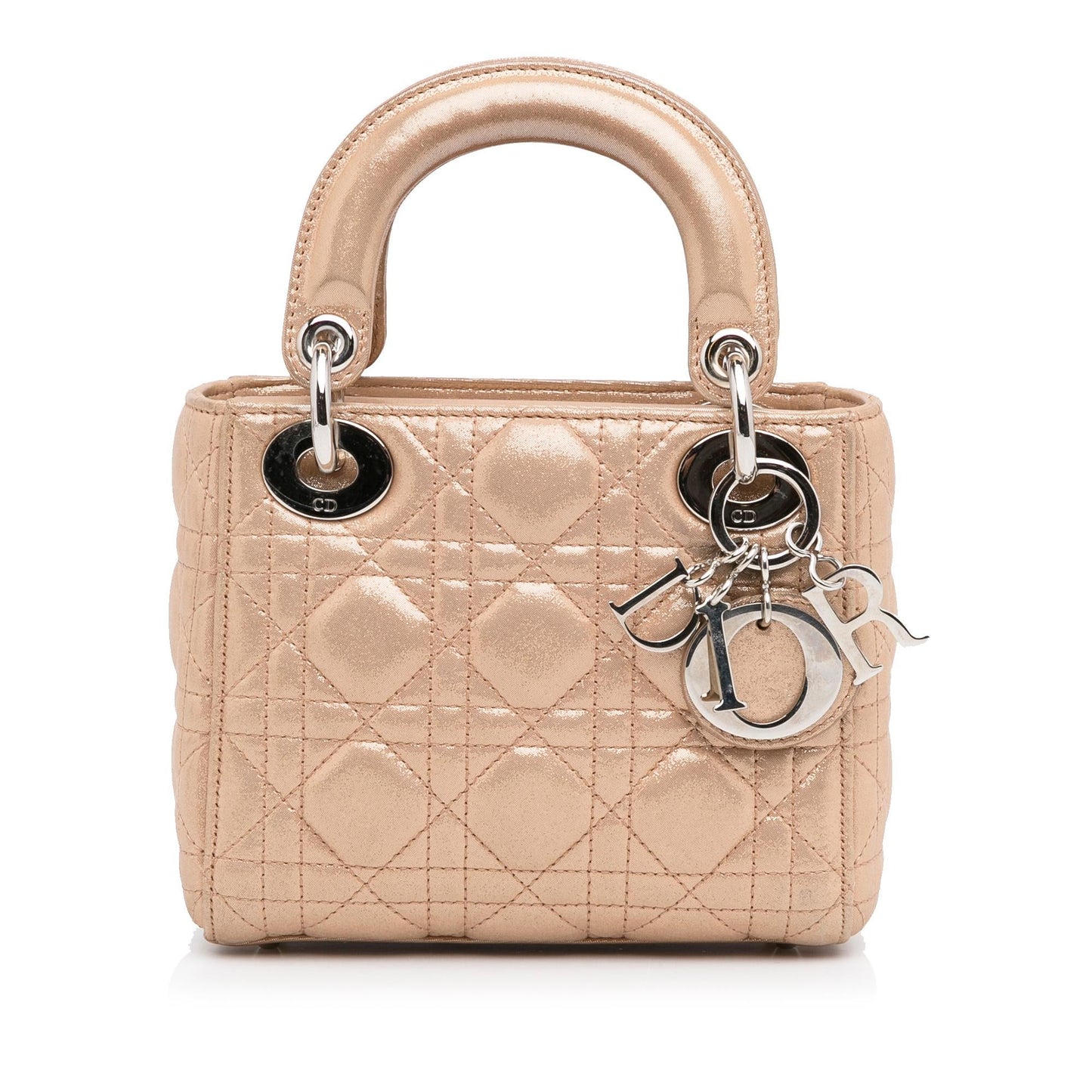 Dior Mini Cannage Nylon Dior Satchel (SHG-lXLvB3)