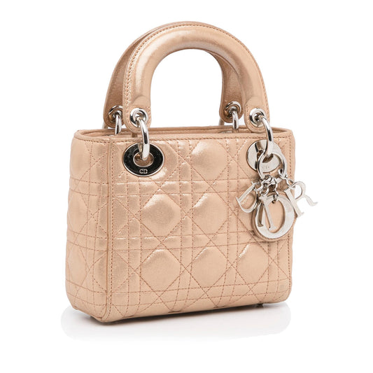 Saint Laurent Nylon Lady Dior Mini Handbag