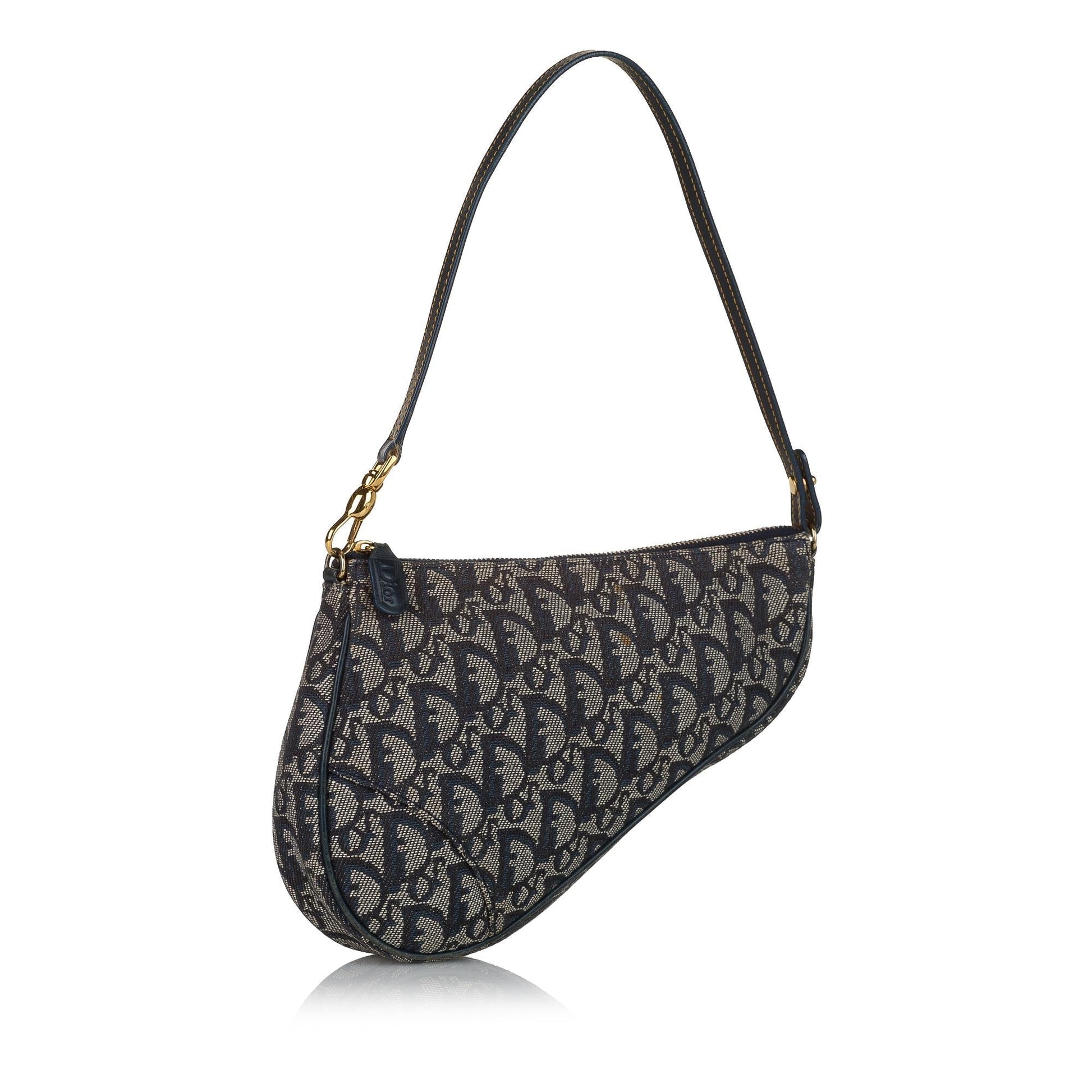 Saint Laurent Pochette Mini Canvas Handbag