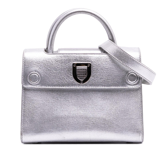 Dior Mini Grained Calfskin Diorever Satchel