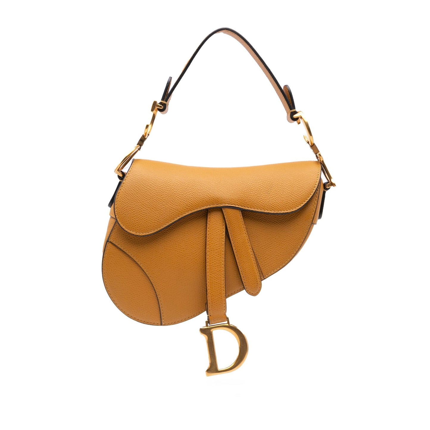 Dior Mini Grained Calfskin Saddle