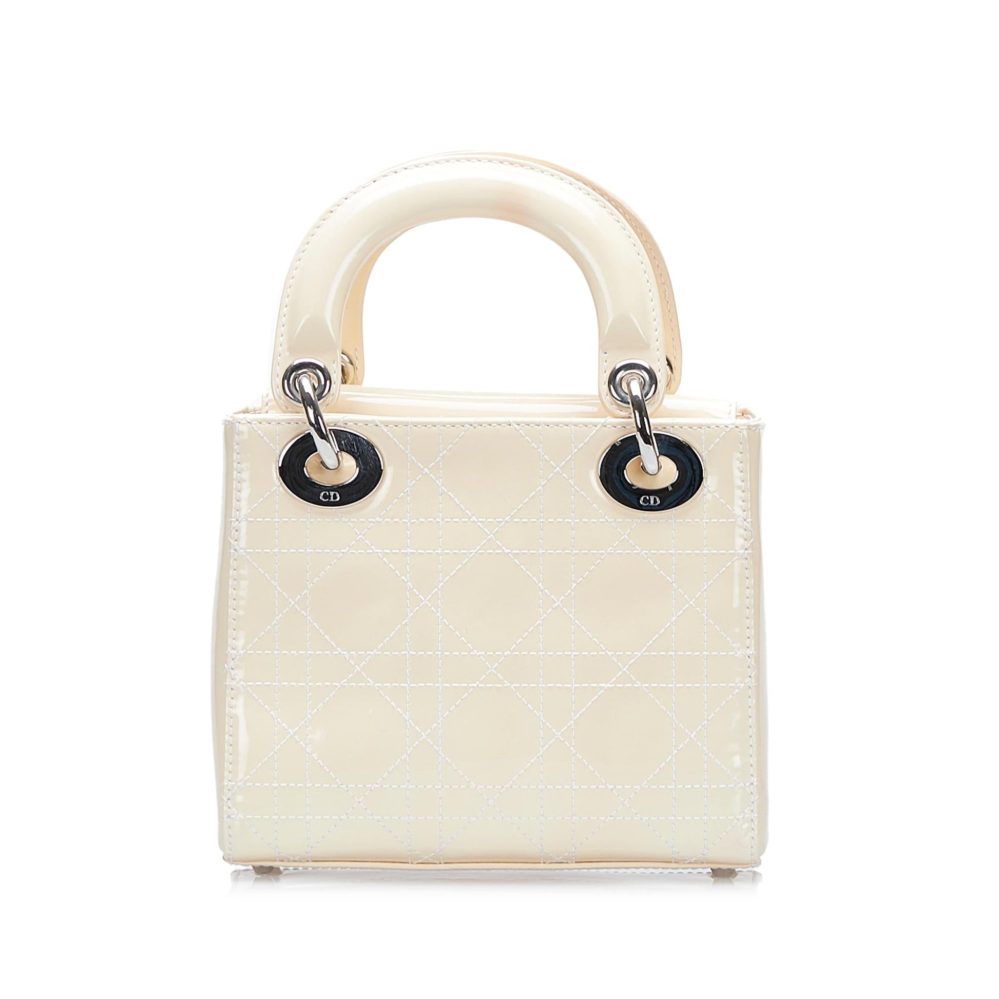 Saint Laurent Lady Dior Leather Mini Handbag