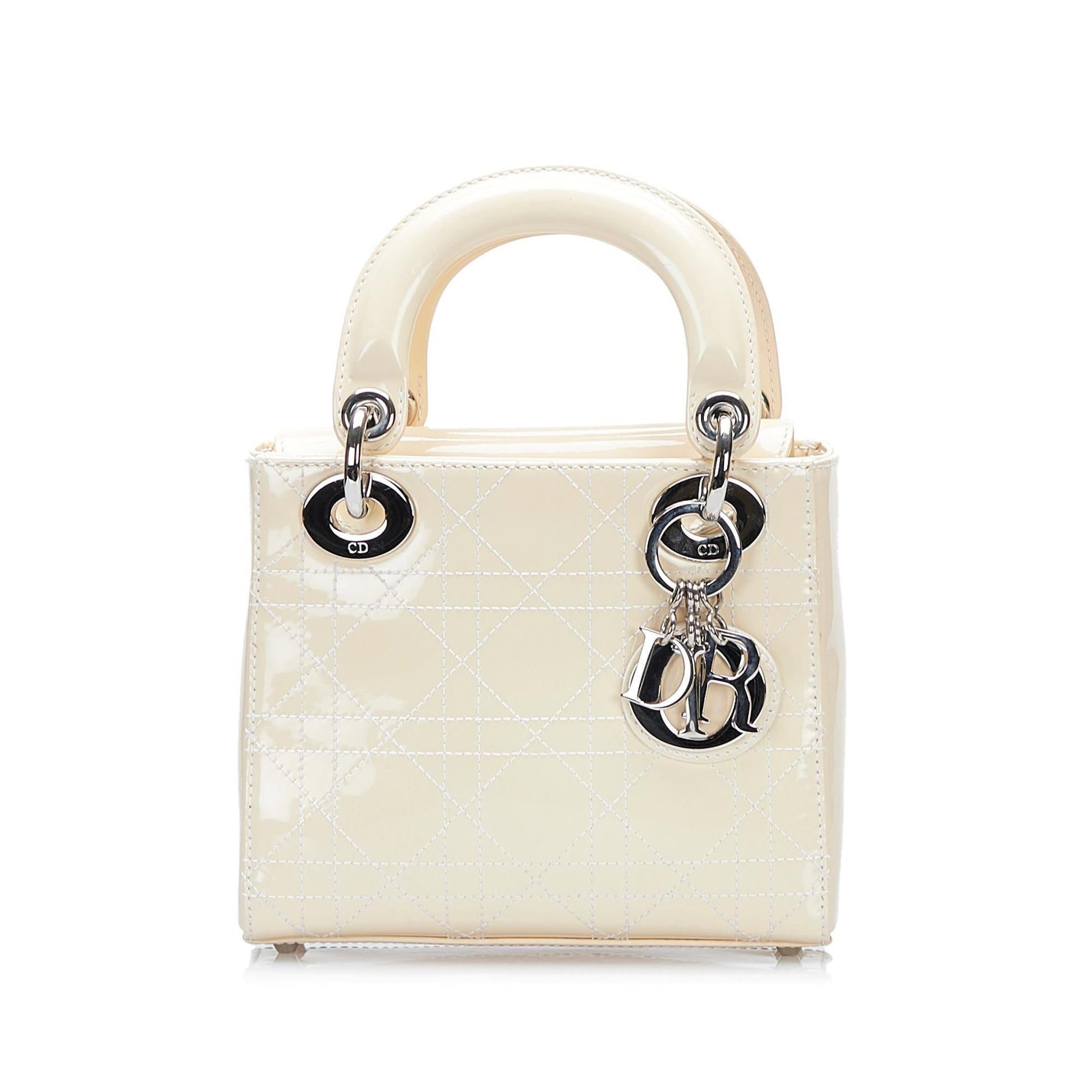 Saint Laurent Lady Dior Leather Mini Handbag