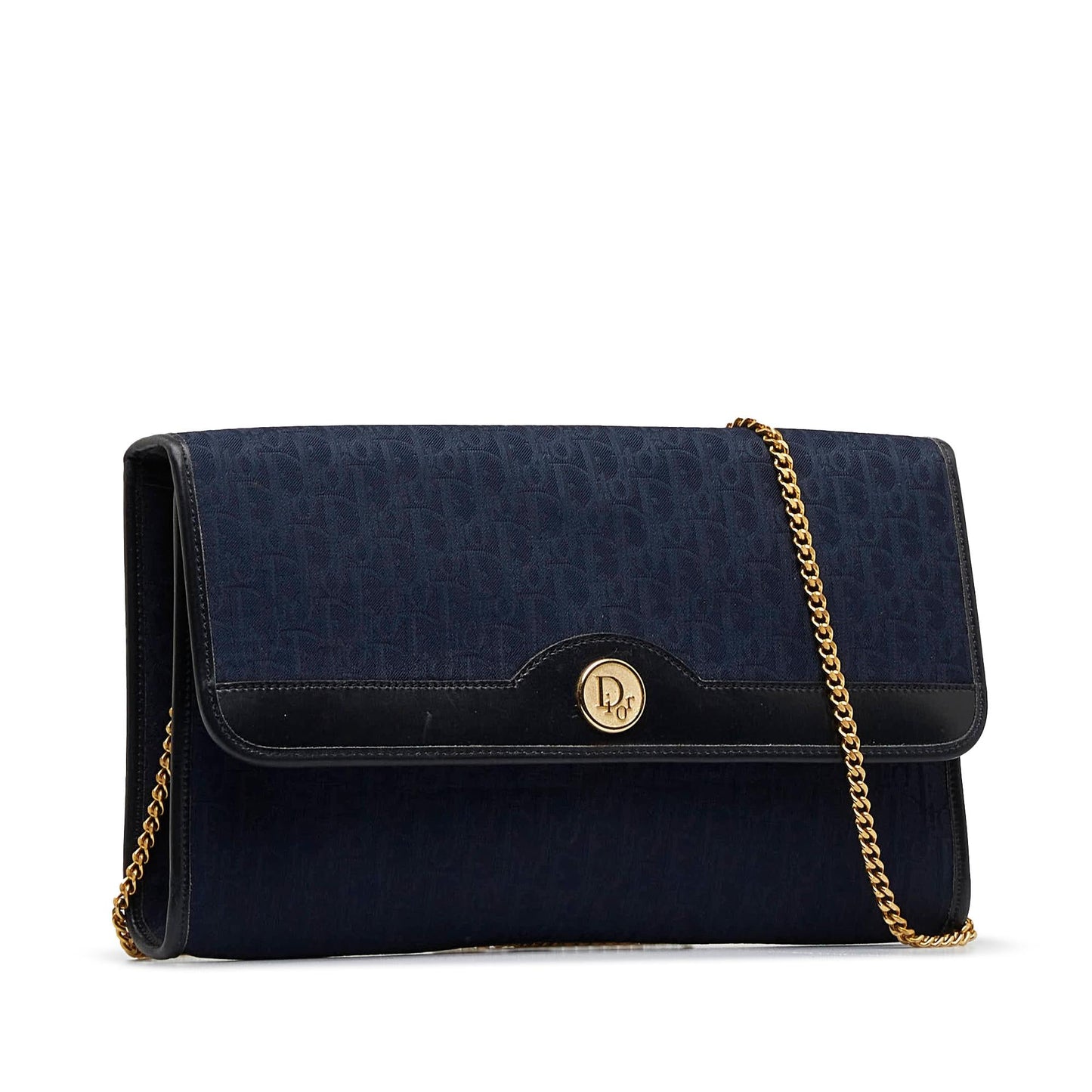 Dior Oblique Chain Shoulder Bag (SHG-ZskhyH)