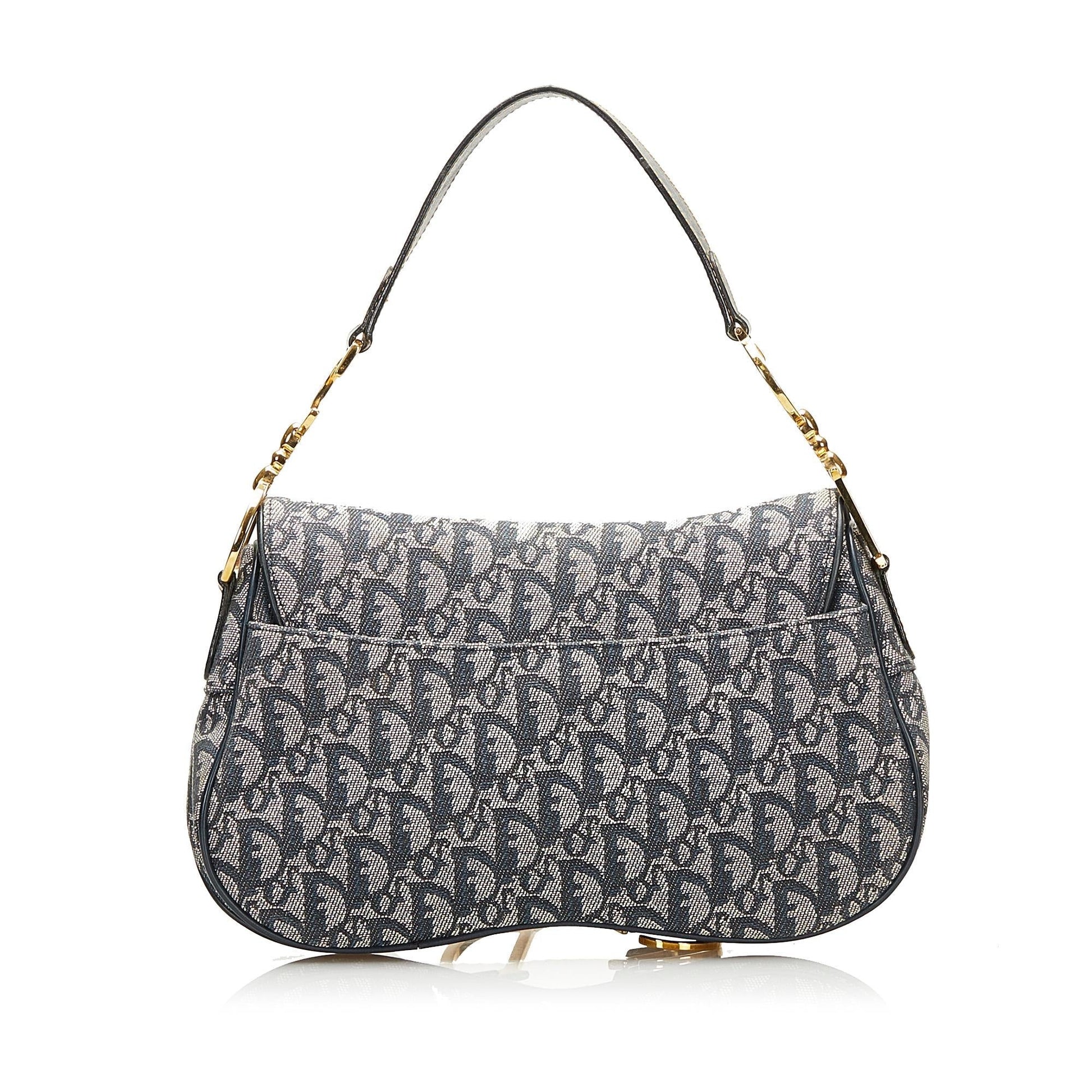 Saint Laurent Pochette Mini Canvas Handbag