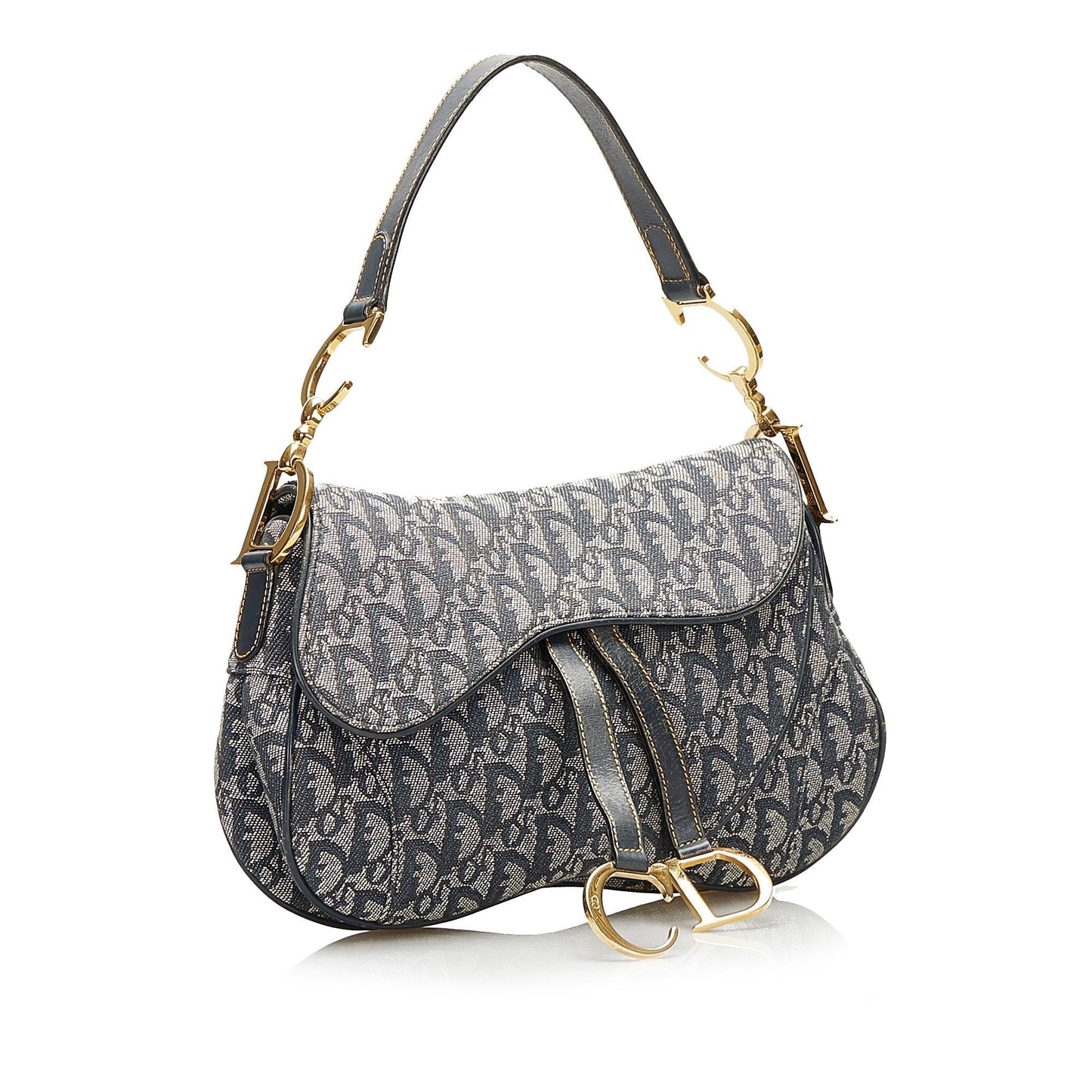 Saint Laurent Pochette Mini Canvas Handbag