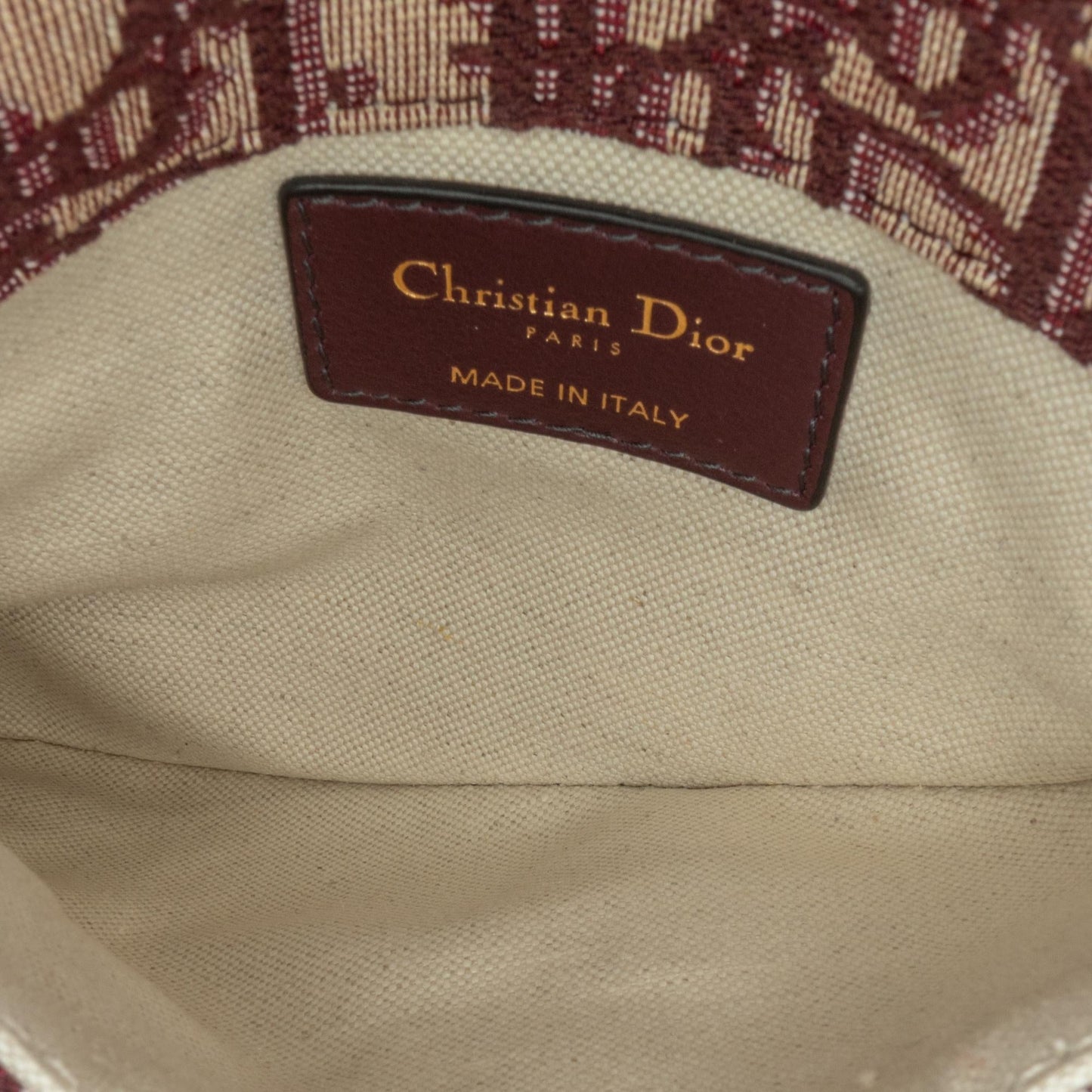 Dior Oblique Saddle Belt Bag