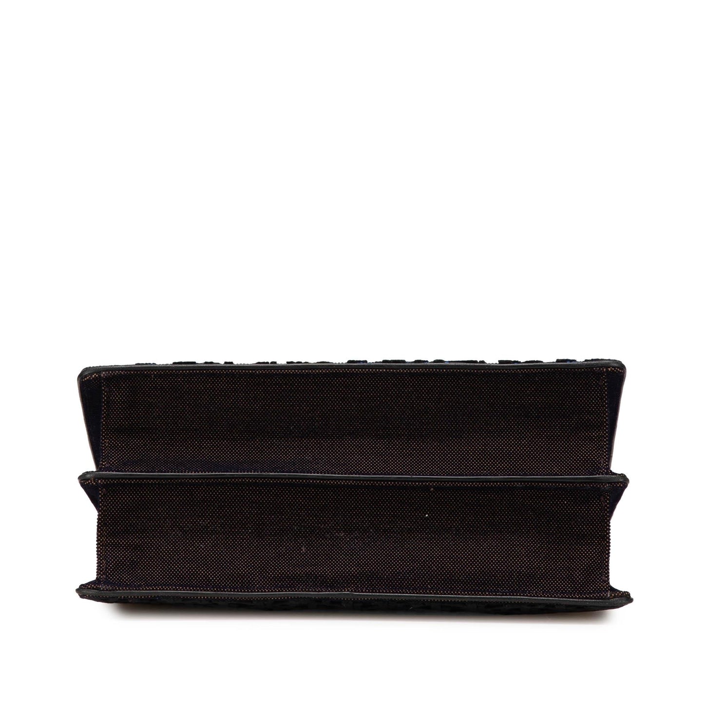 Dior Oblique Velvet Diorama Satchel