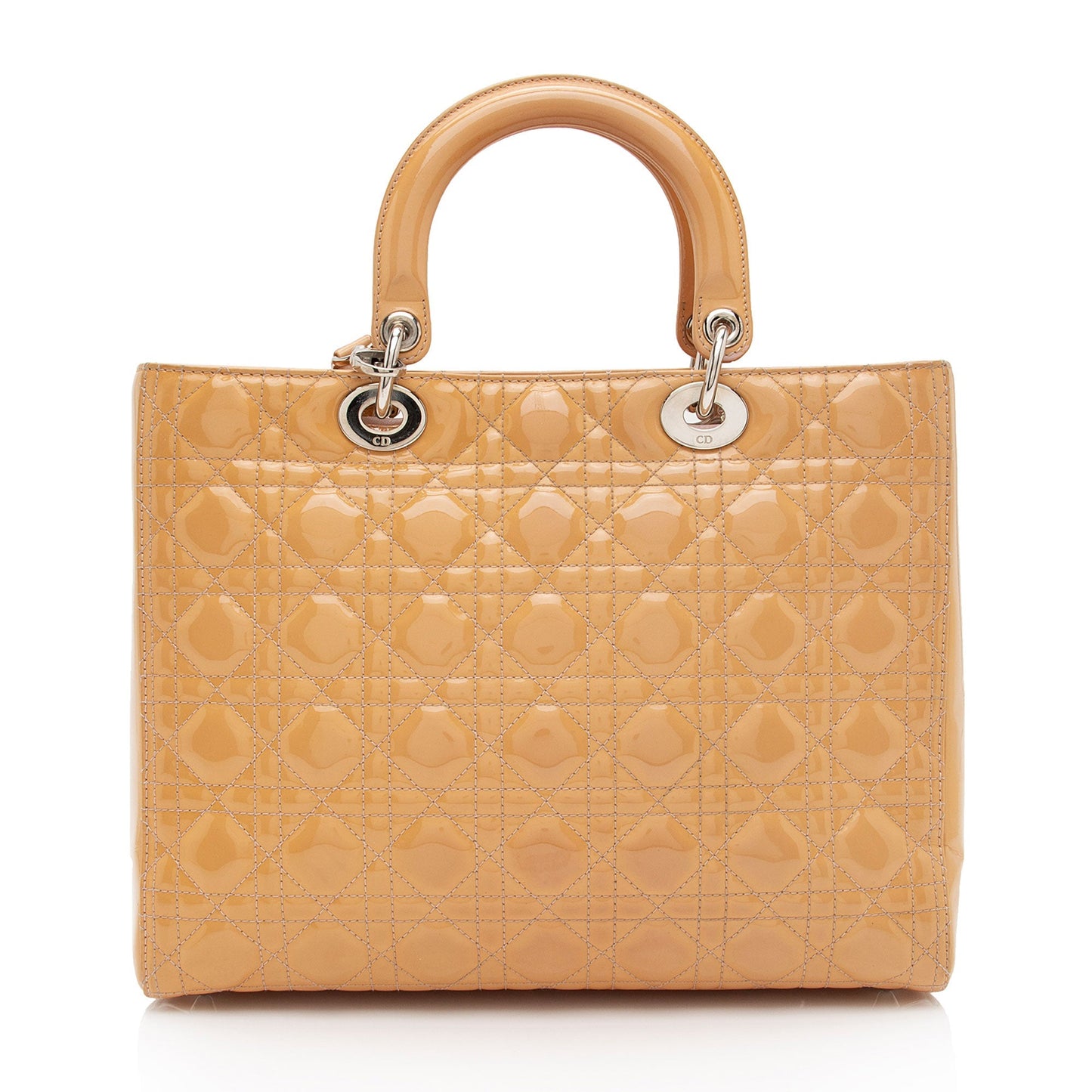 Dior Patent Leather Dior Large Tote (SHF-5hKv8U)