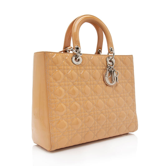 Saint Laurent Lady Dior Leather Mini Tote