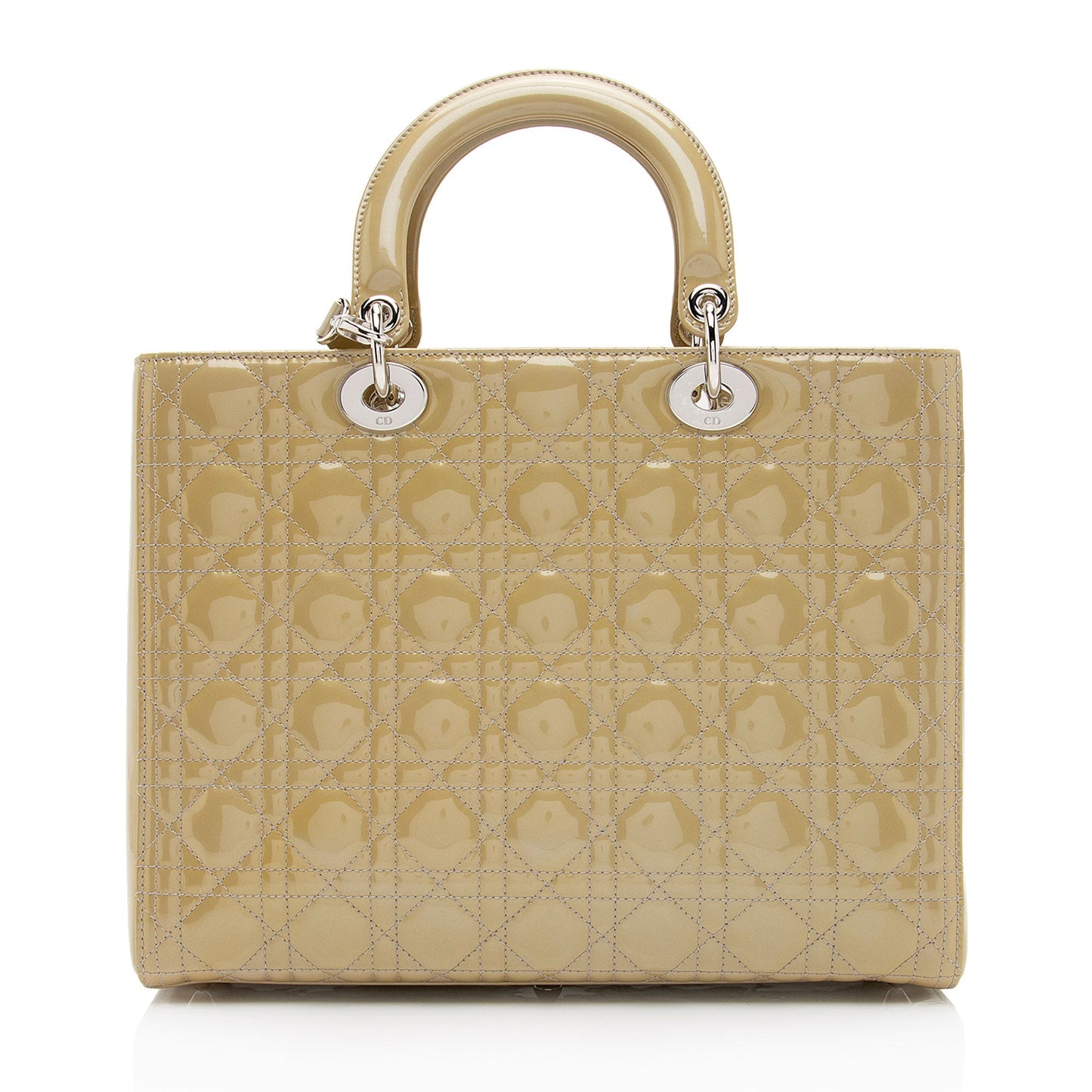 Dior Patent Leather Dior Large Tote (SHF-XrH1n0)
