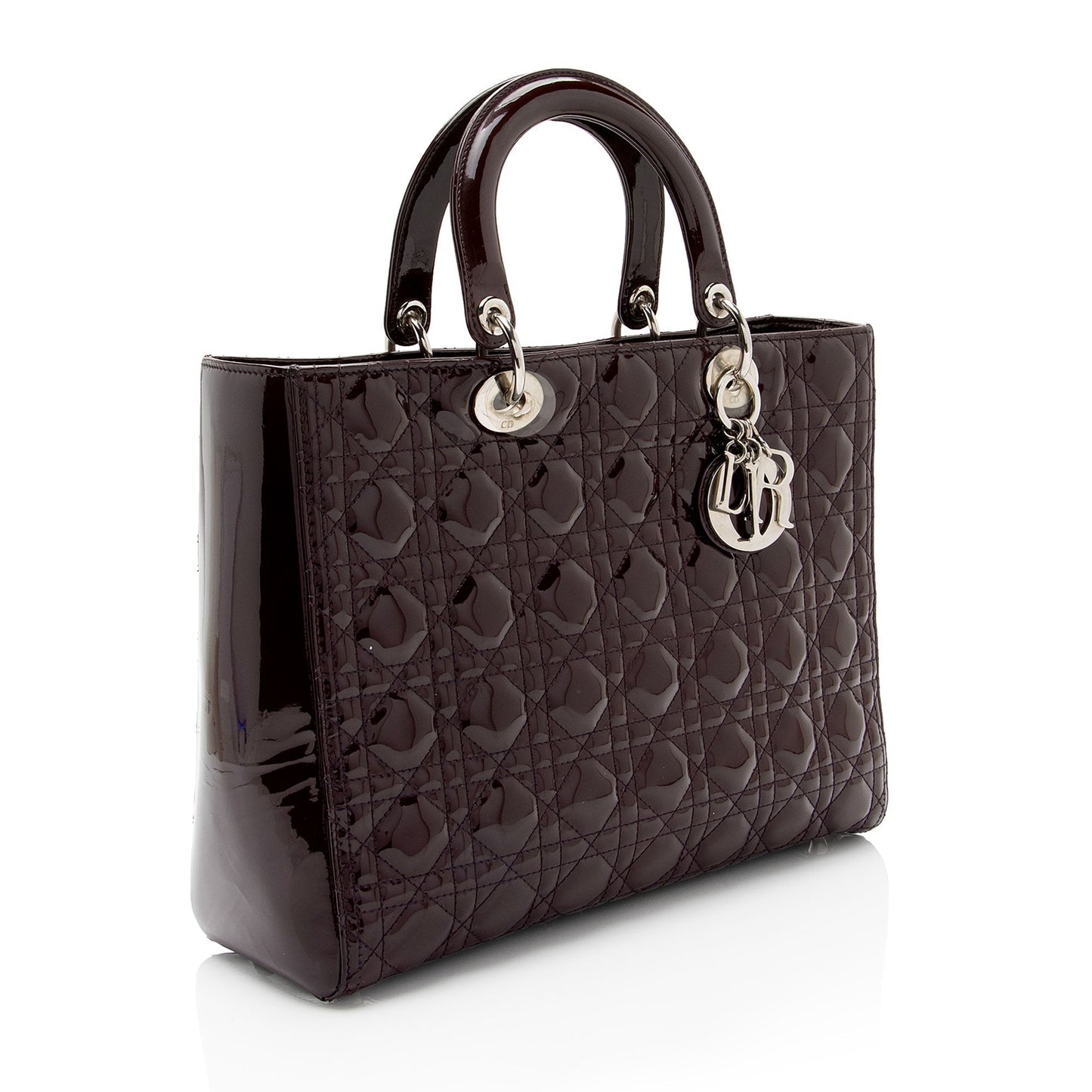 Dior Patent Leather Dior Large Tote (SHF-5trAE8)