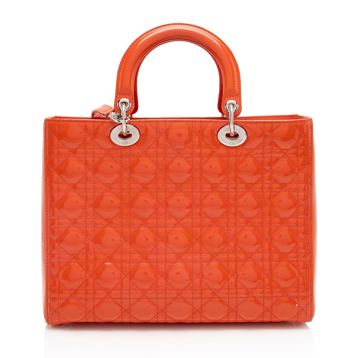 Dior Patent Leather Dior Large Tote (SHF-w6Nhh6)