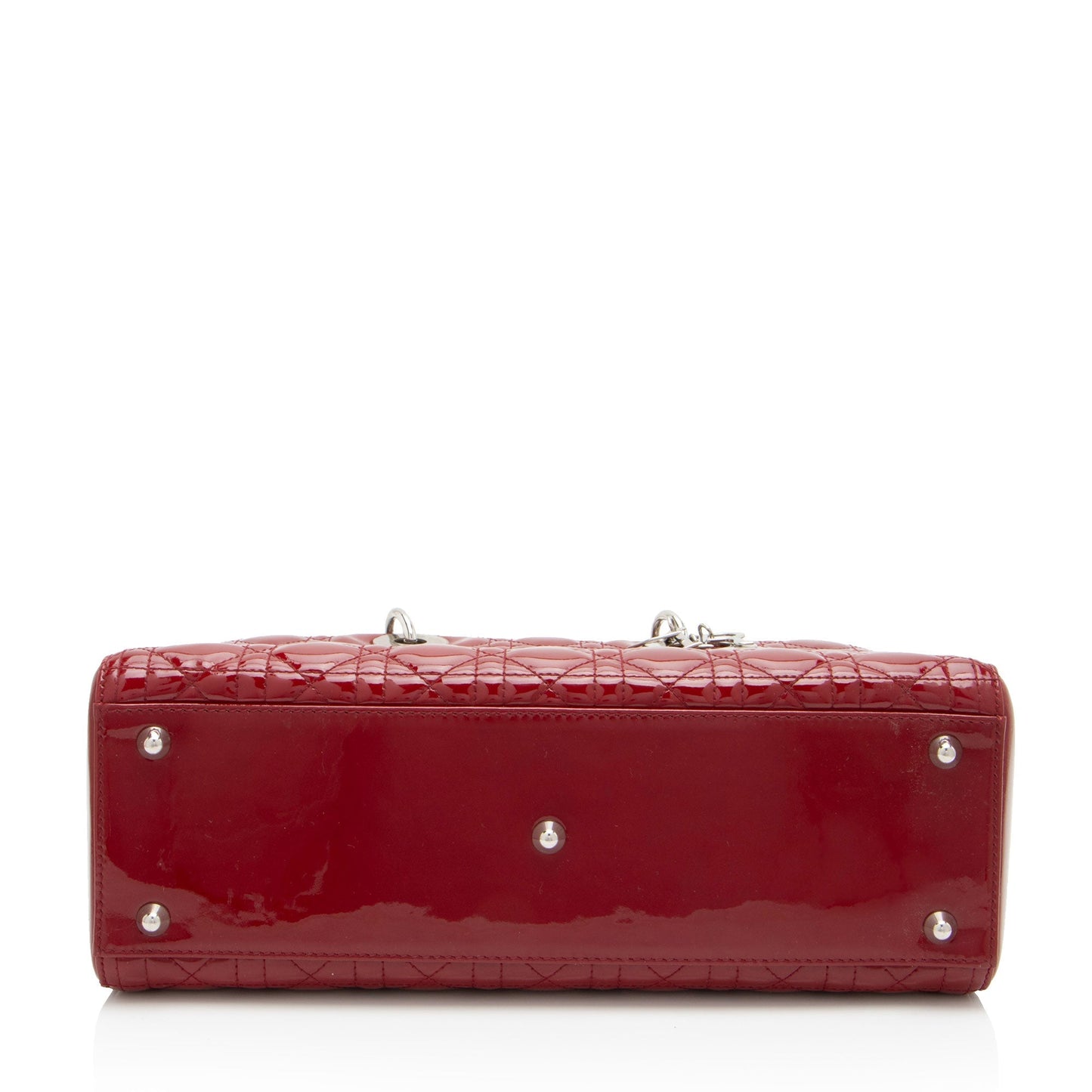Dior Patent Leather Dior Large Tote (SHF-Fee2T5)