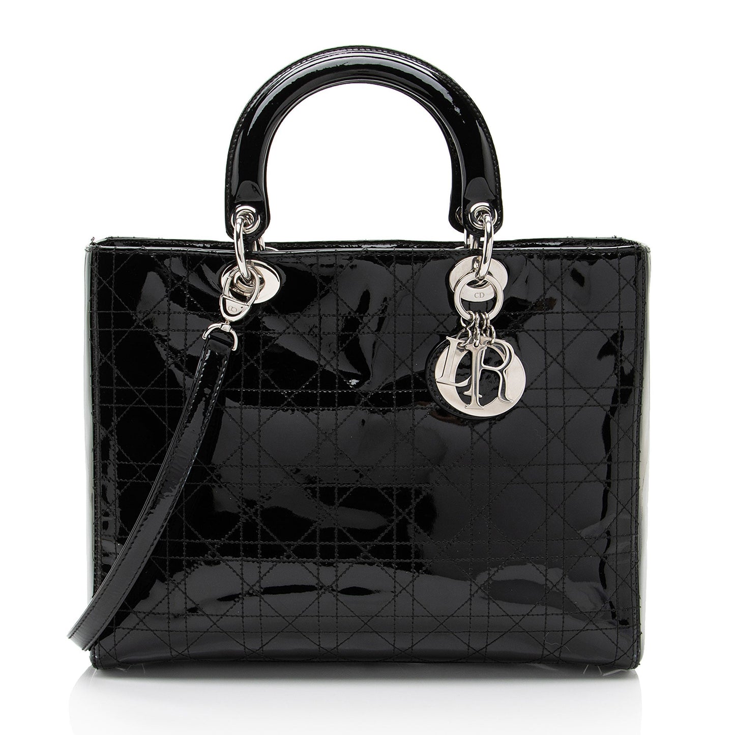 Dior Patent Leather Dior Large Tote