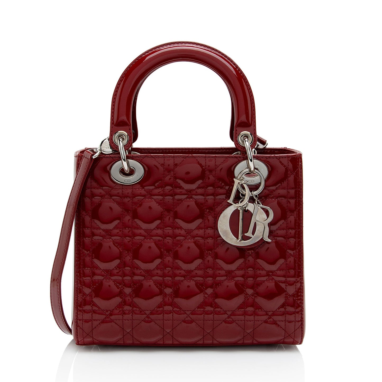 Dior Patent Leather Dior Medium Tote (SHF-oTNfYB)