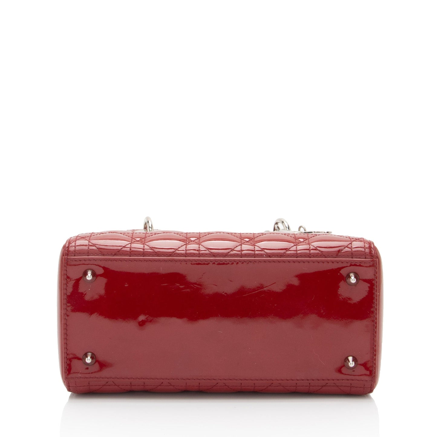 Dior Patent Leather Dior Medium Tote (SHF-KM7Orb)