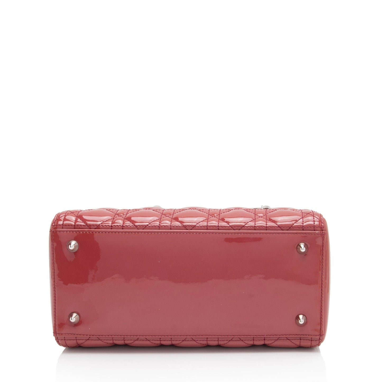 Dior Patent Leather Dior Medium Tote (SHF-9SFjWH)