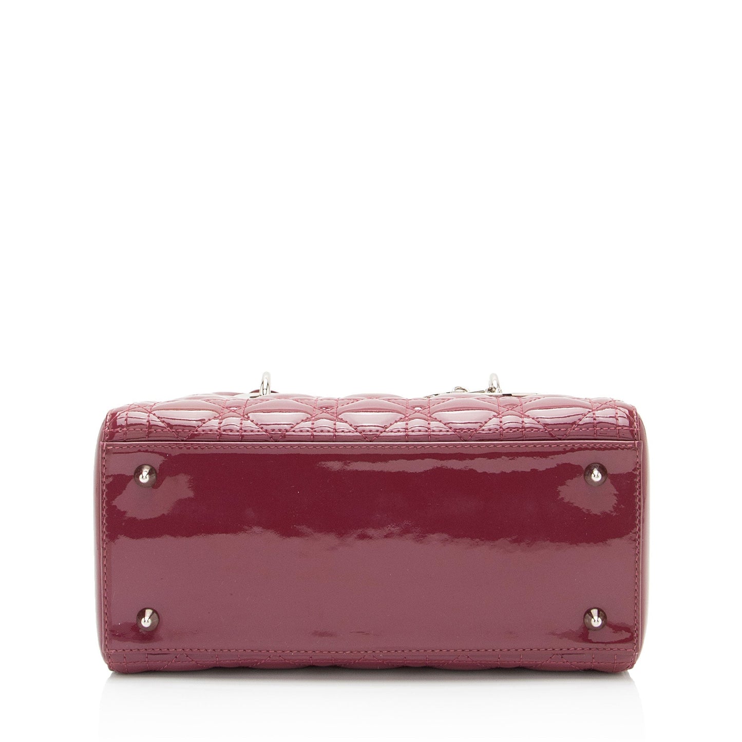 Dior Patent Leather Dior Medium Tote (SHF-Tr4vgf)