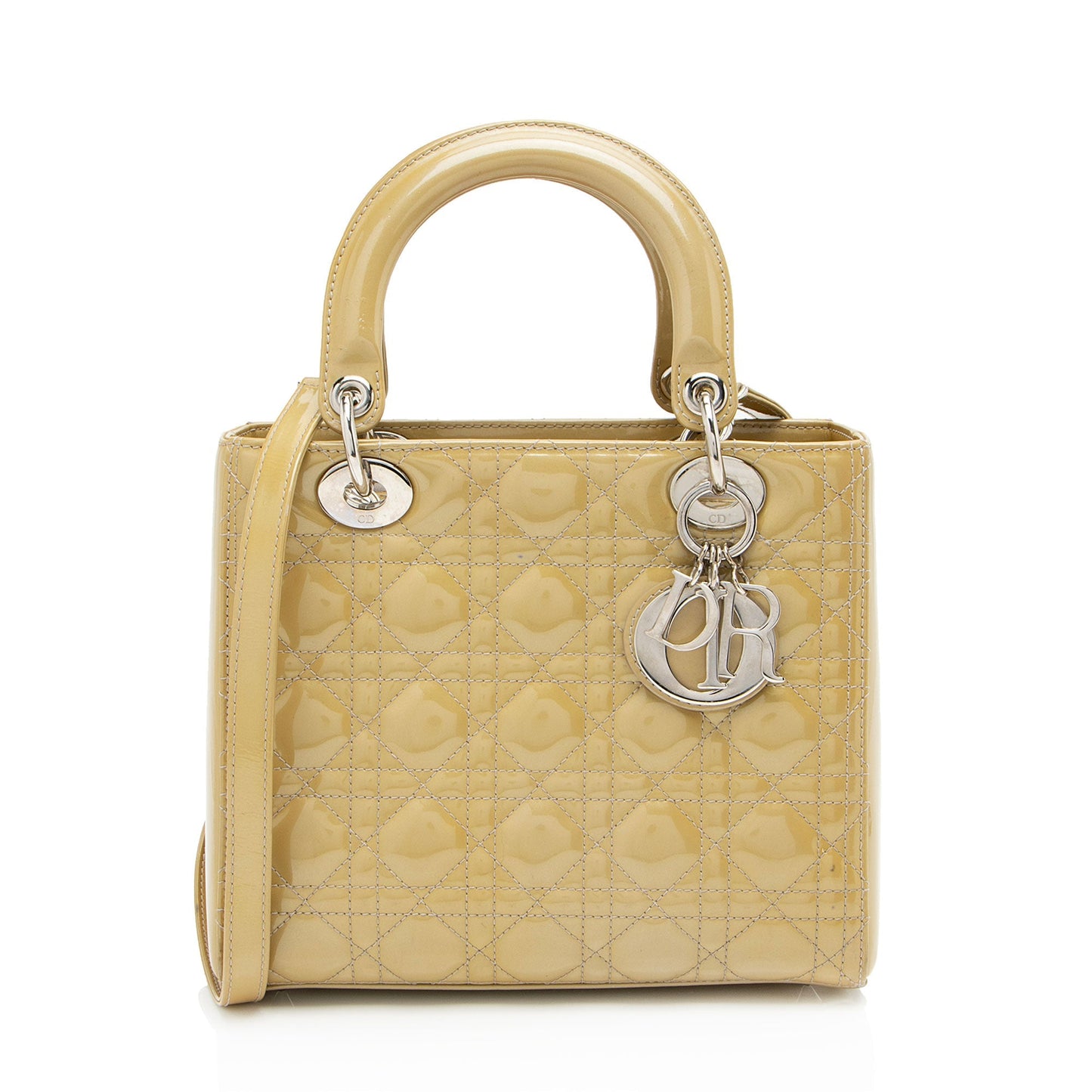 Dior Patent Leather Dior Medium Tote