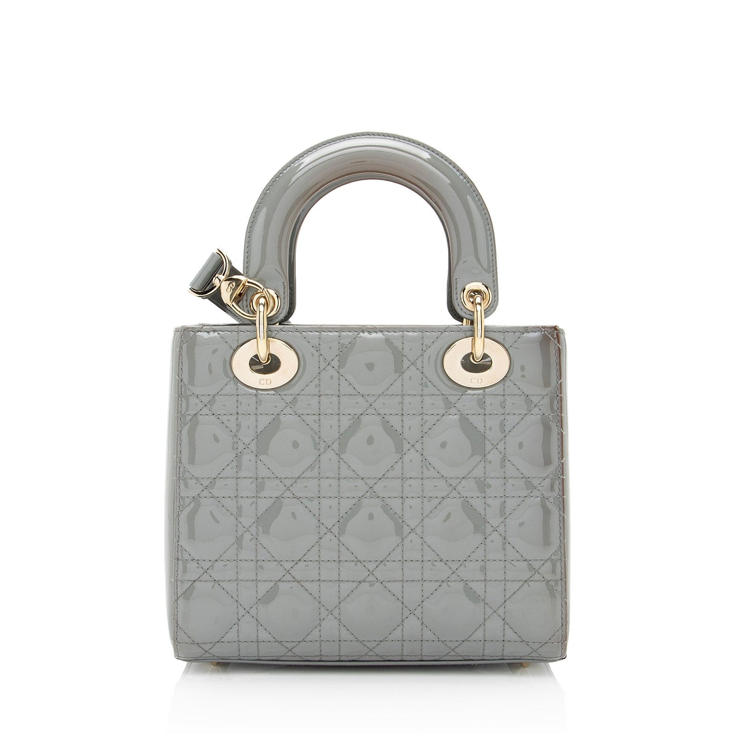 Dior Patent Leather Dior Small Tote (SHF-fRTMgi)